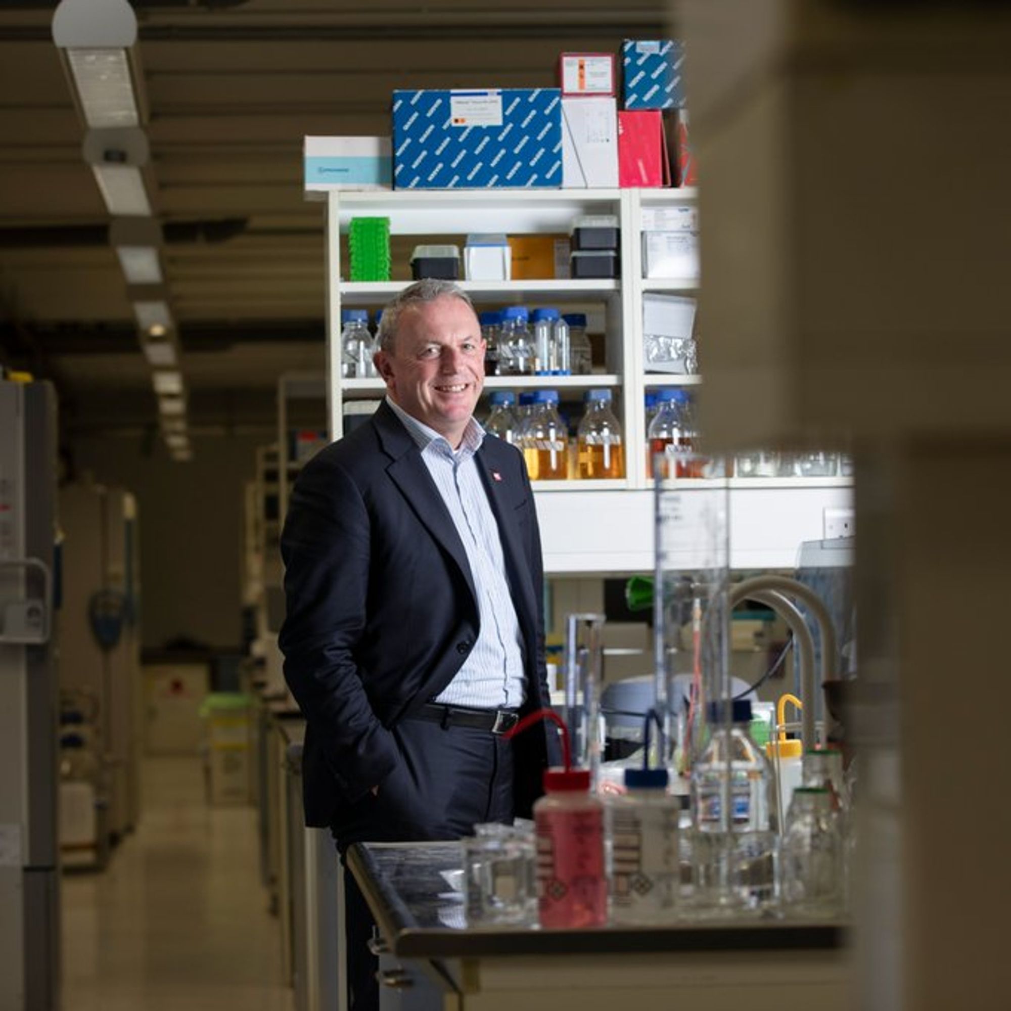 Professor Paul Ross named as Science Foundation Ireland Researcher of the Year. Image credit: Clare Keogh