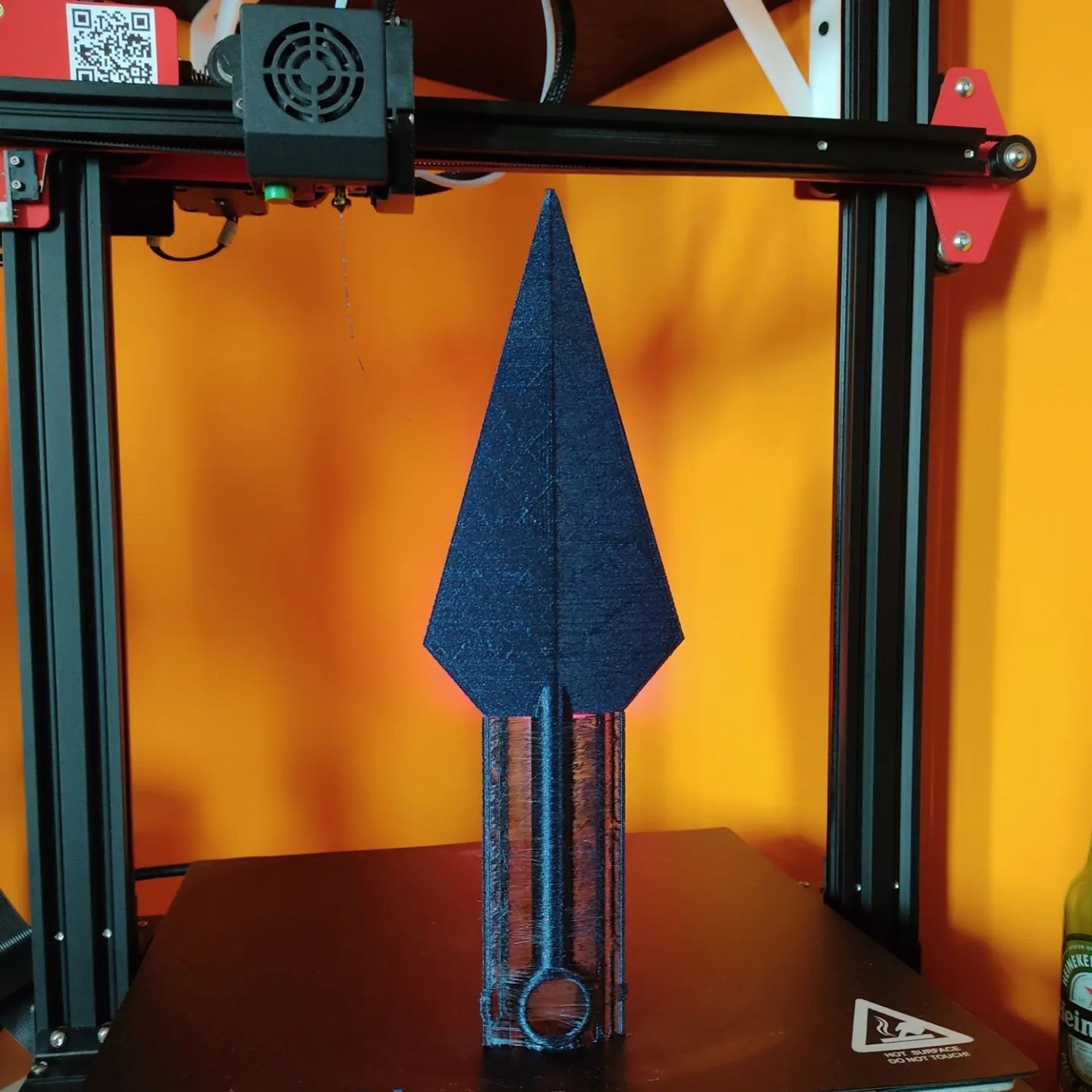 3d printed ninja kunai