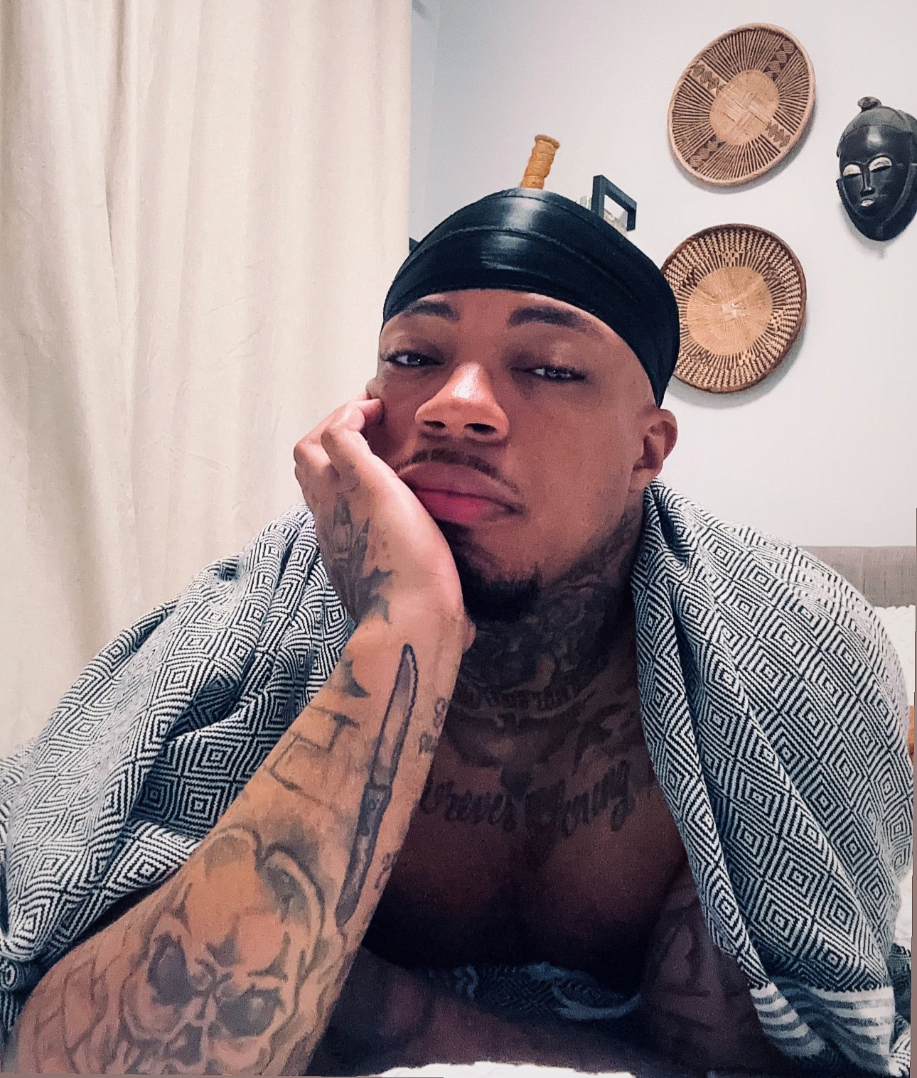 tired. 
