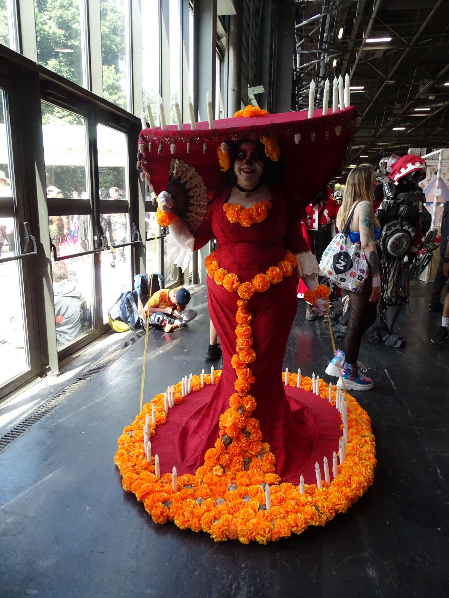 La Muerte from The Book Of Life, Cosplay in Japan Expo Paris 2024.