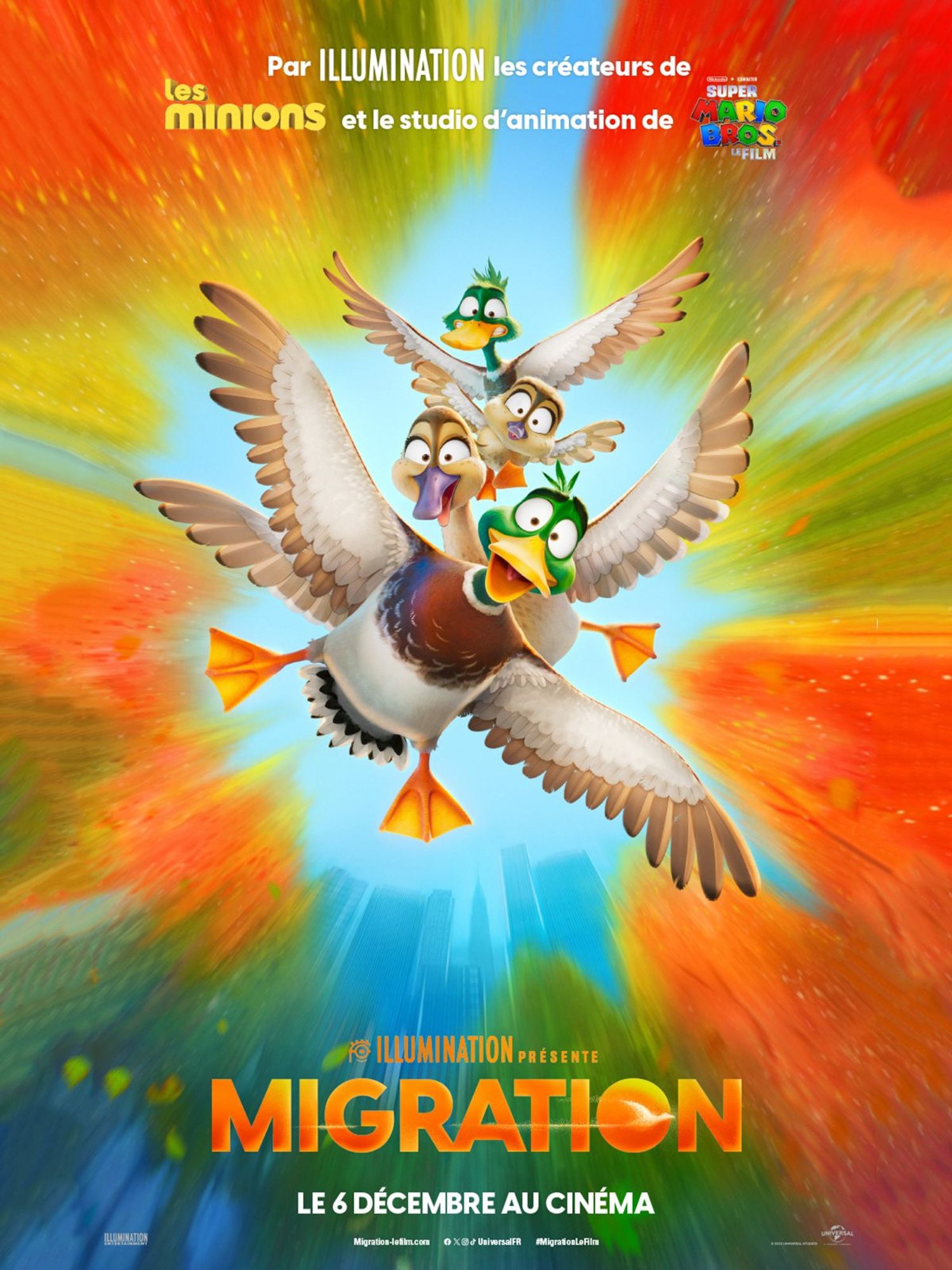 Affiche cinéma du Film Migration