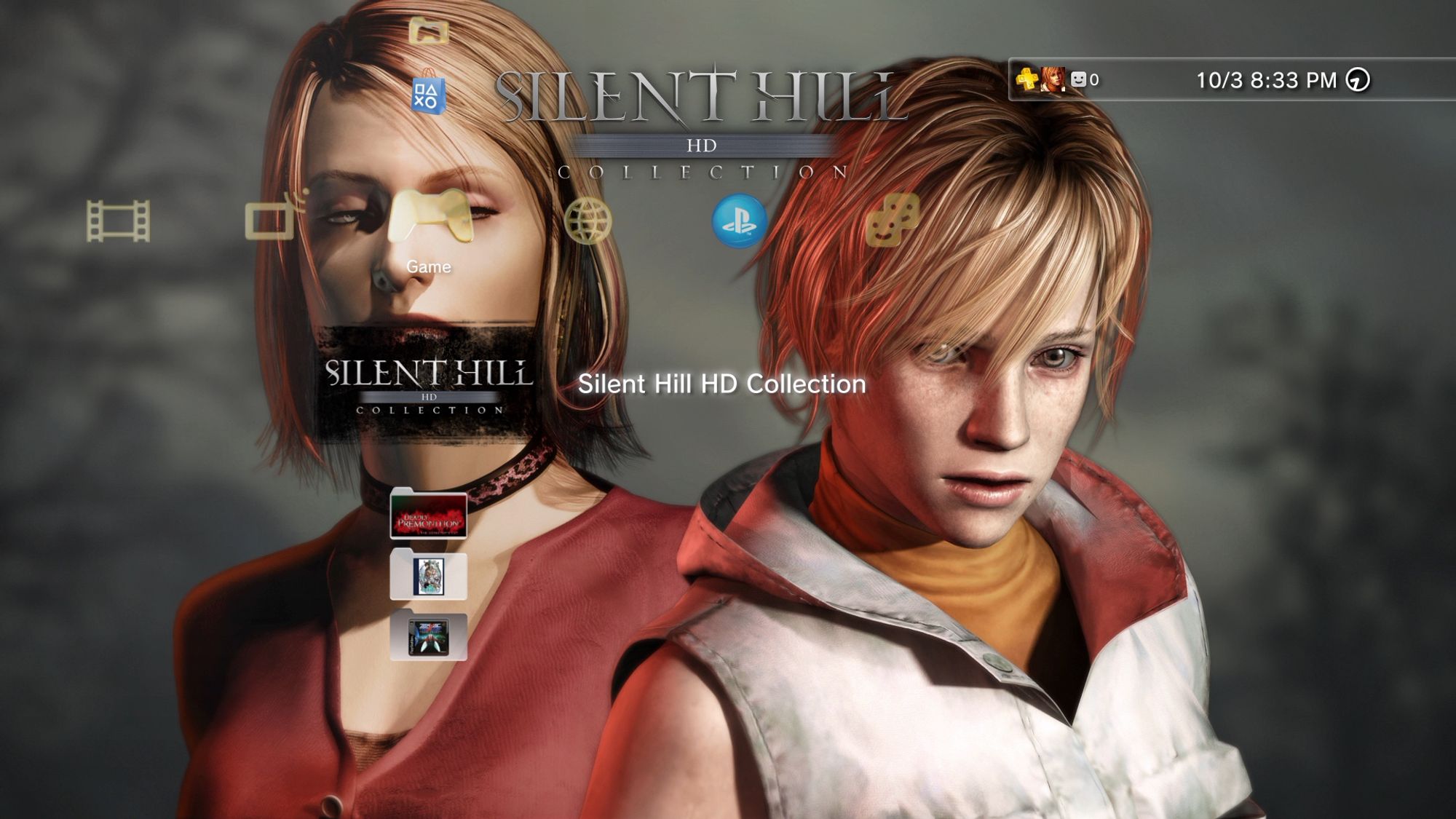 Silent Hill HD Collection (PS3 / Team Silent, Hijinx Studios / 2012) - XMB