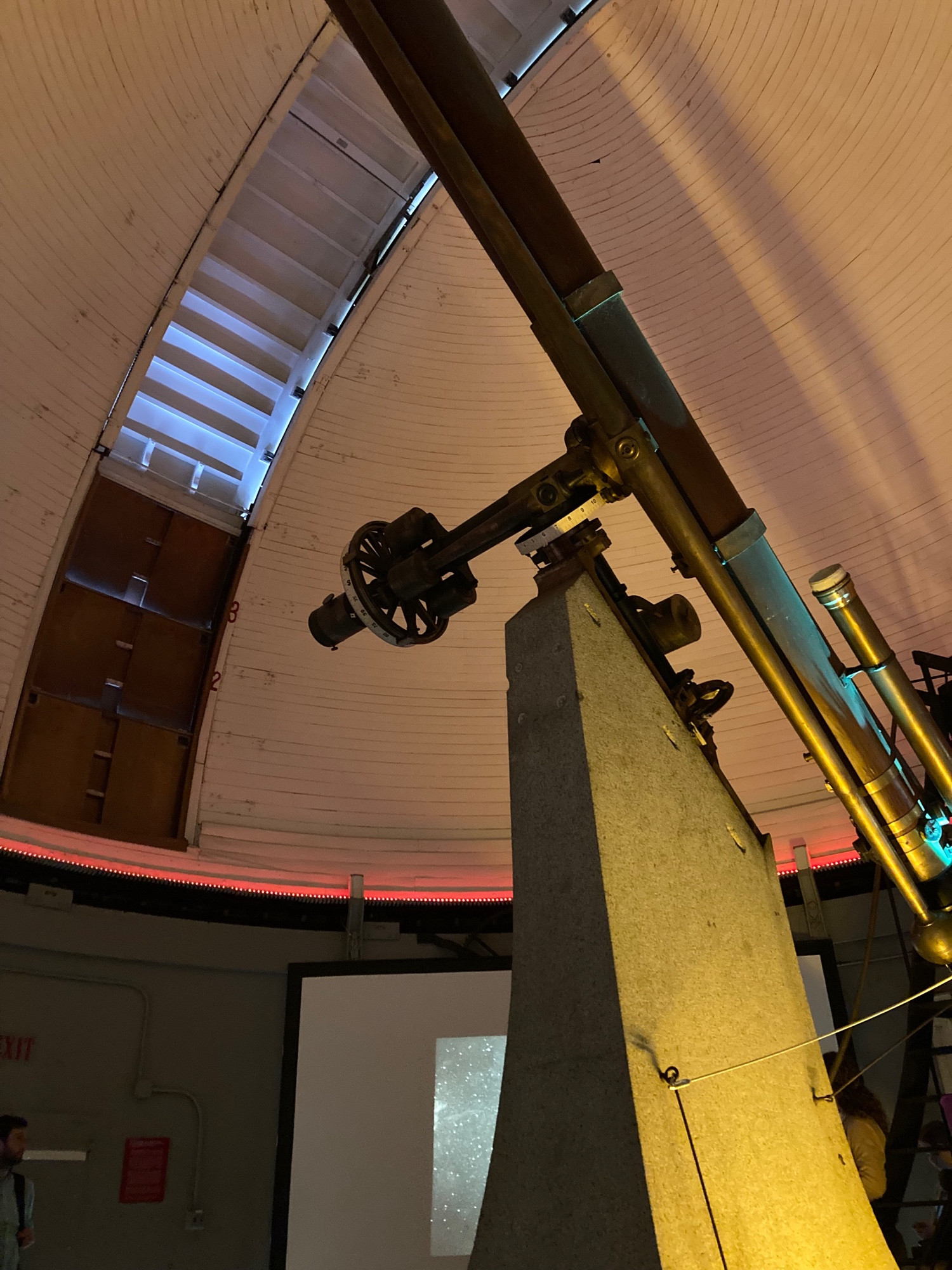 The inside of the dome of the great refractor