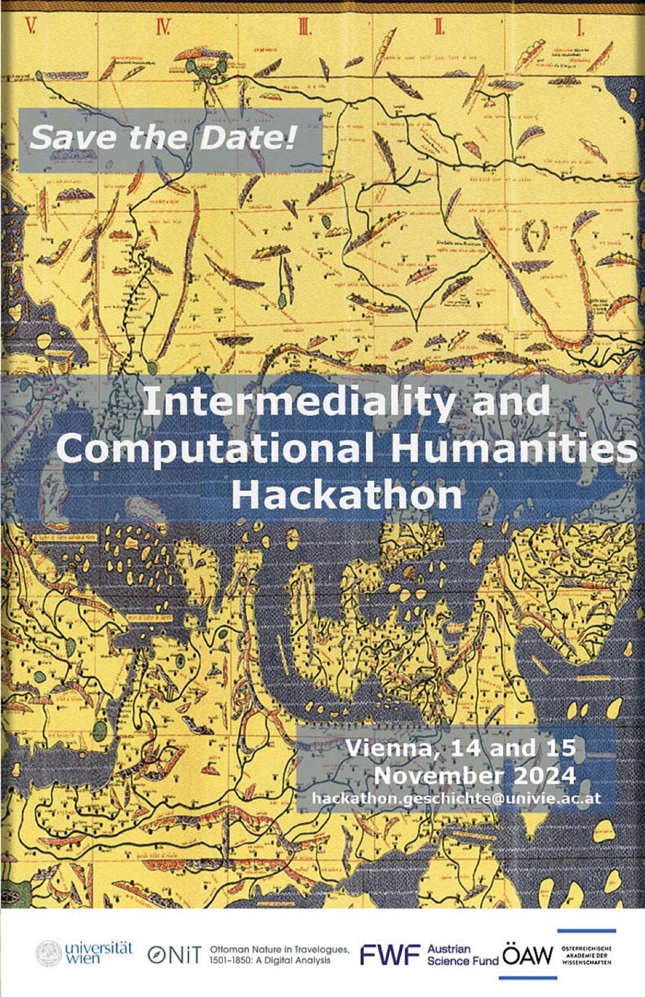 Poster “Intermediality & Computational Humanities Hackathon”