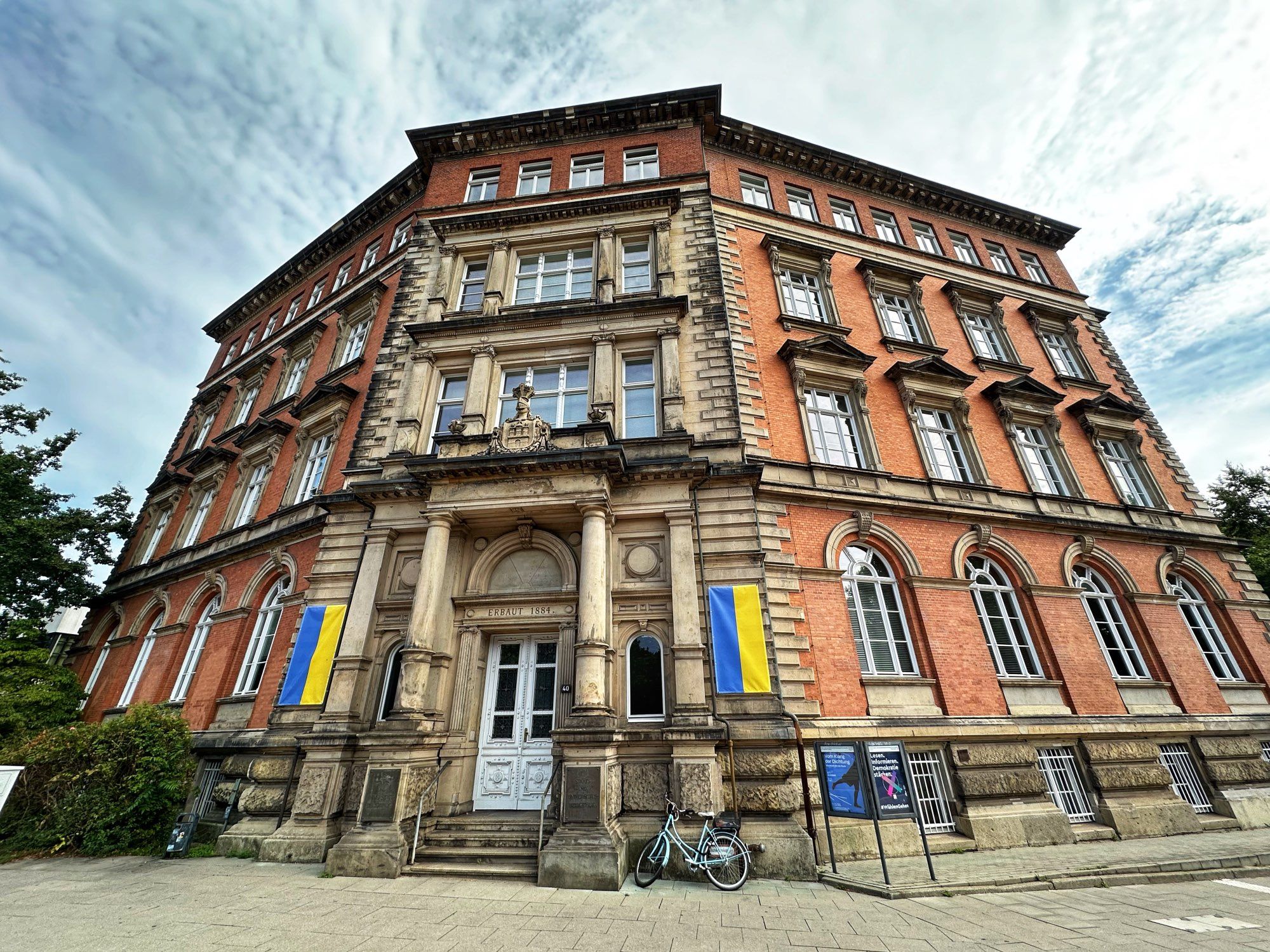 Altbau der Stabi Hamburg