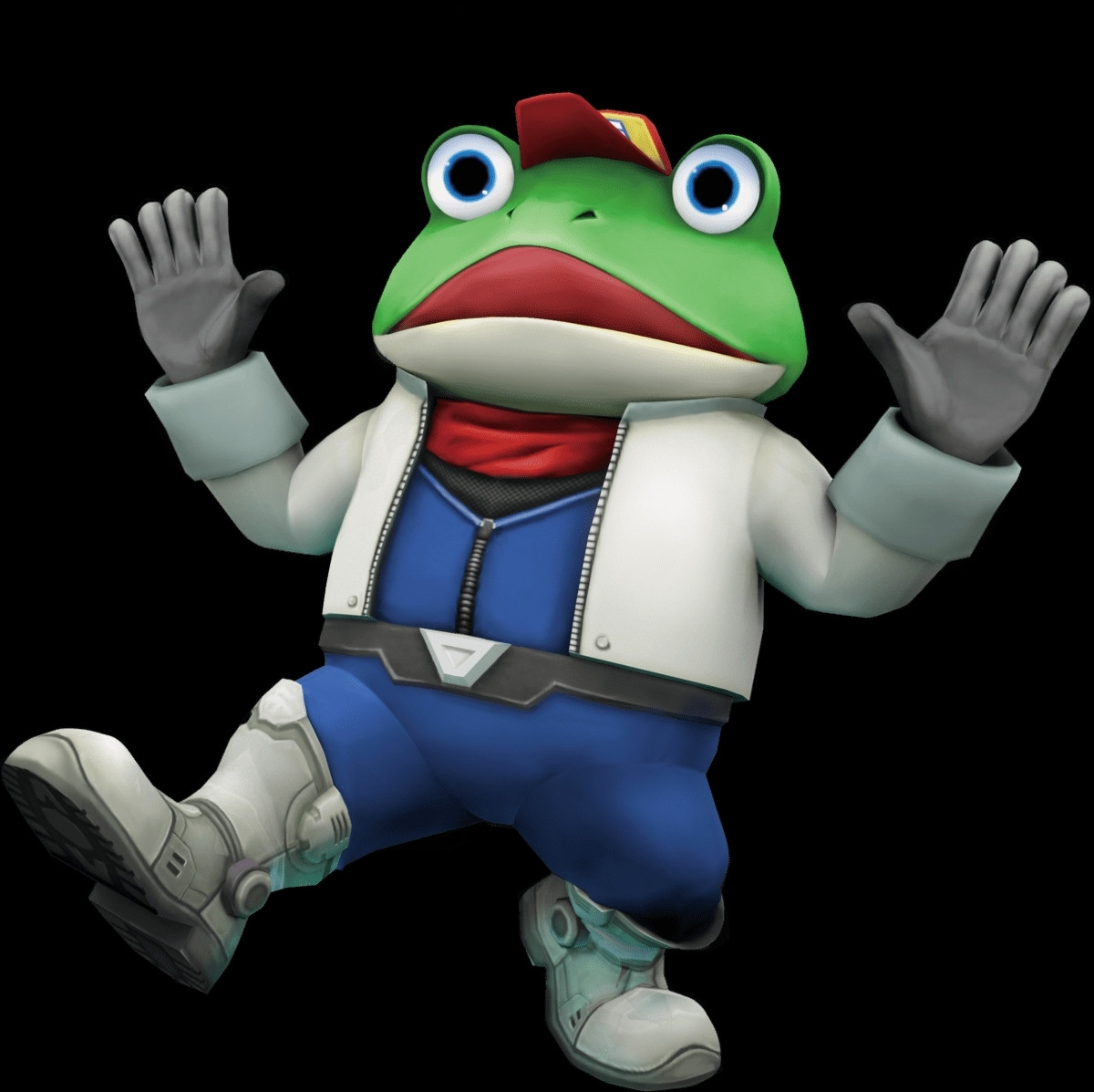 Slippy Toad's render from Star Fox 64 3D (2011)