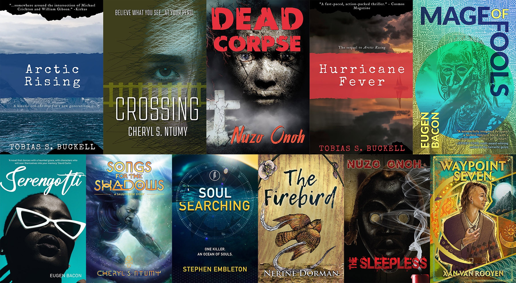 AfricanSF novels and novellas 