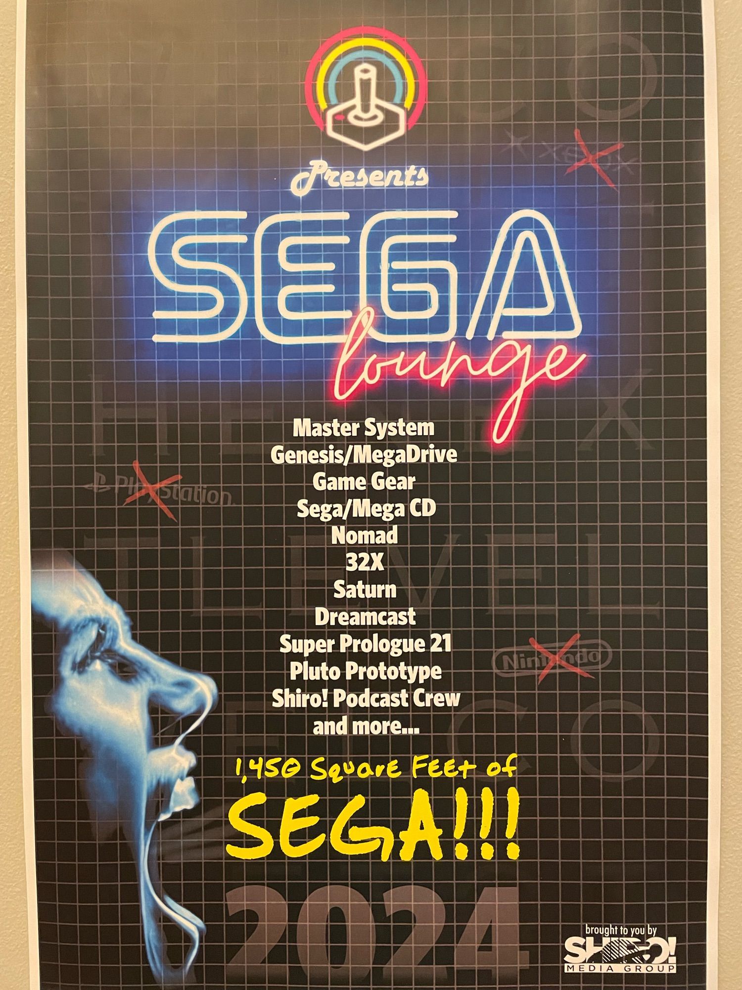 Sega Lounge list of consoles