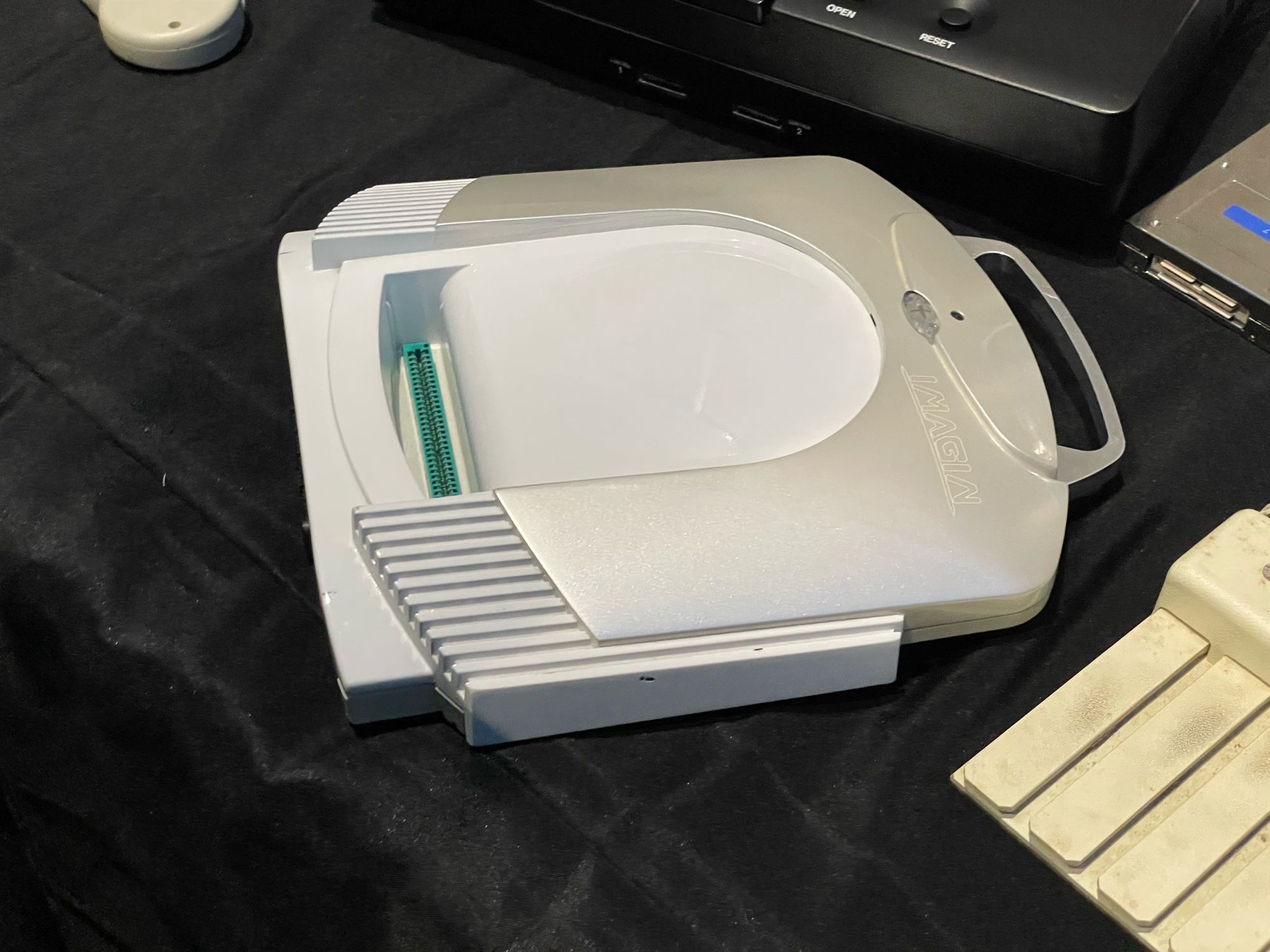 Atari Jaguar mold, repurposed to make dental imagine equipment