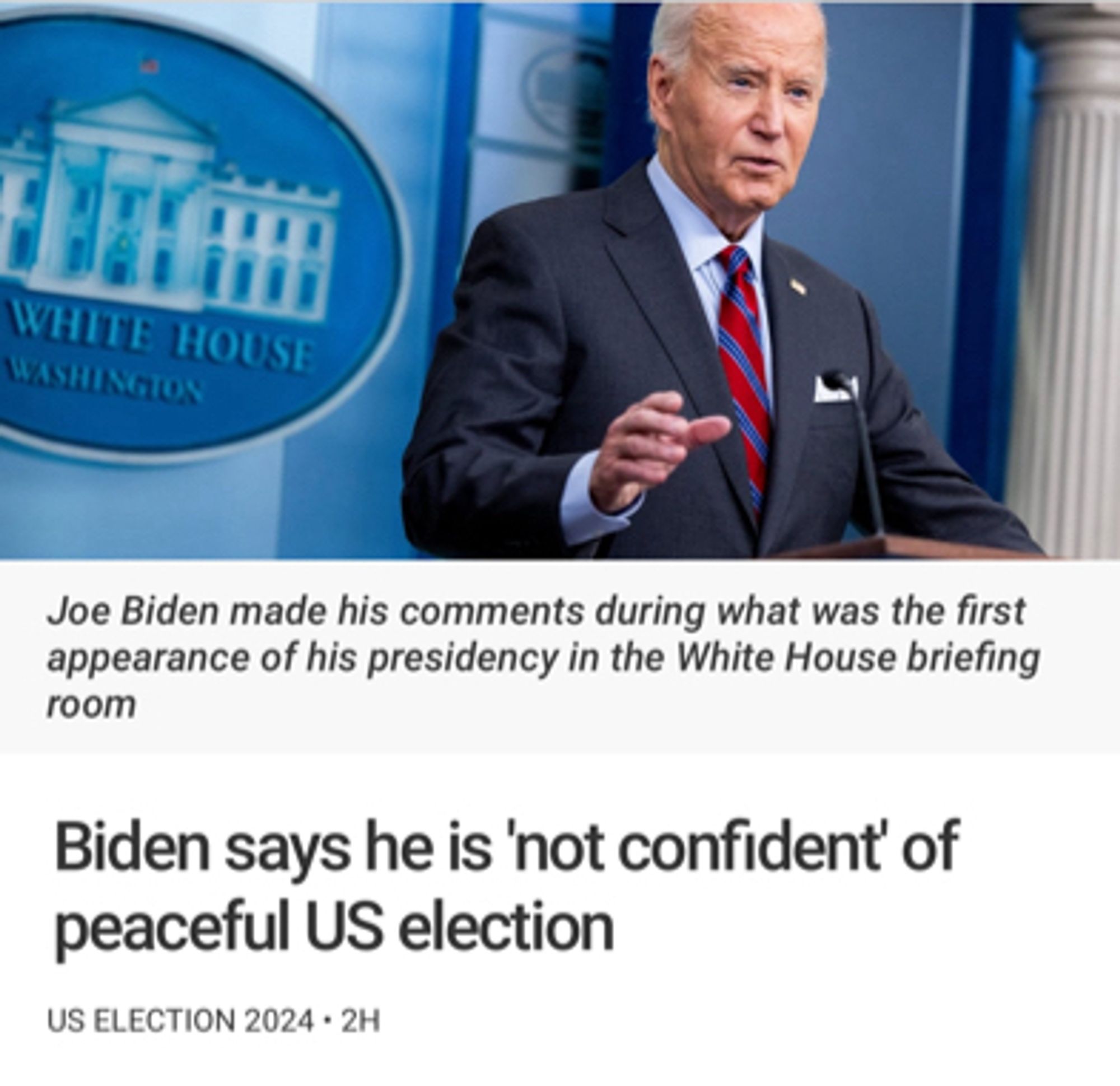 President Biden at press conference