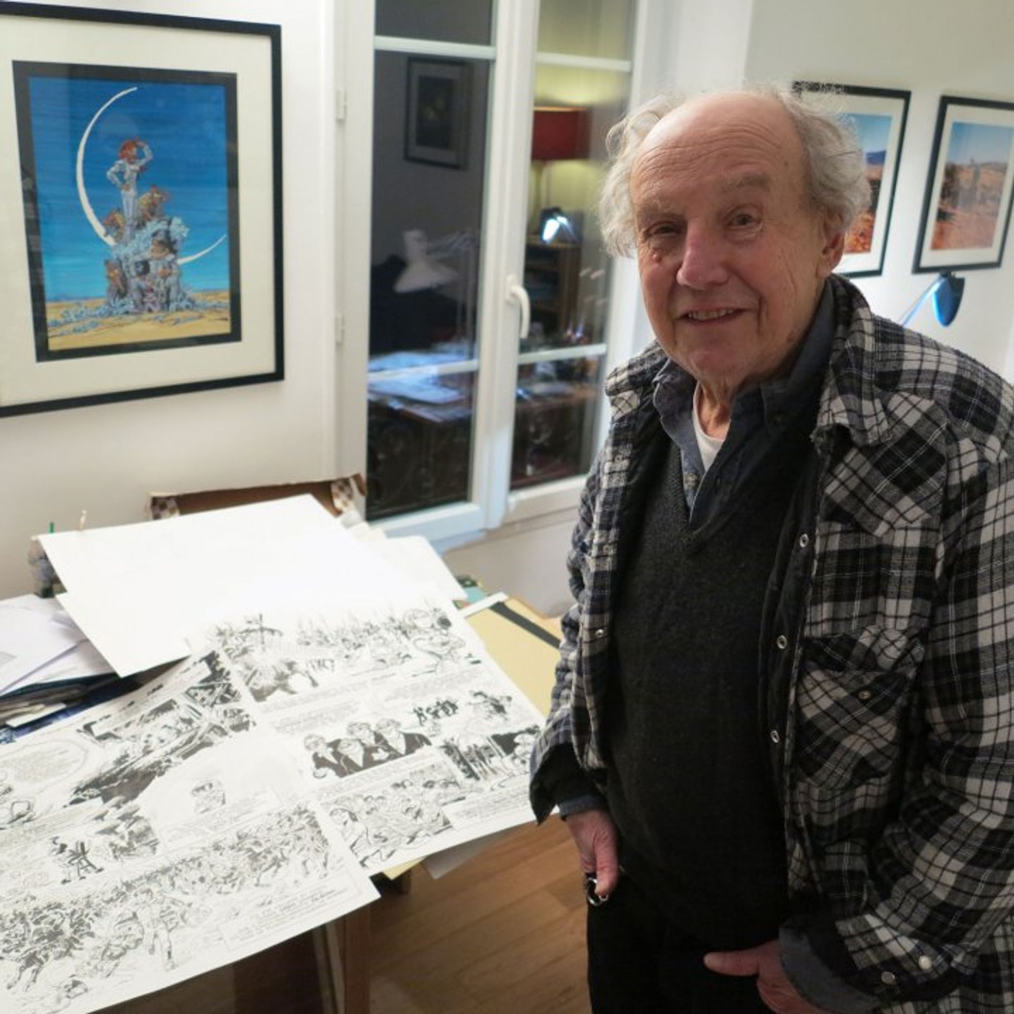 Jean-Claude Mézières and some examples of his work.