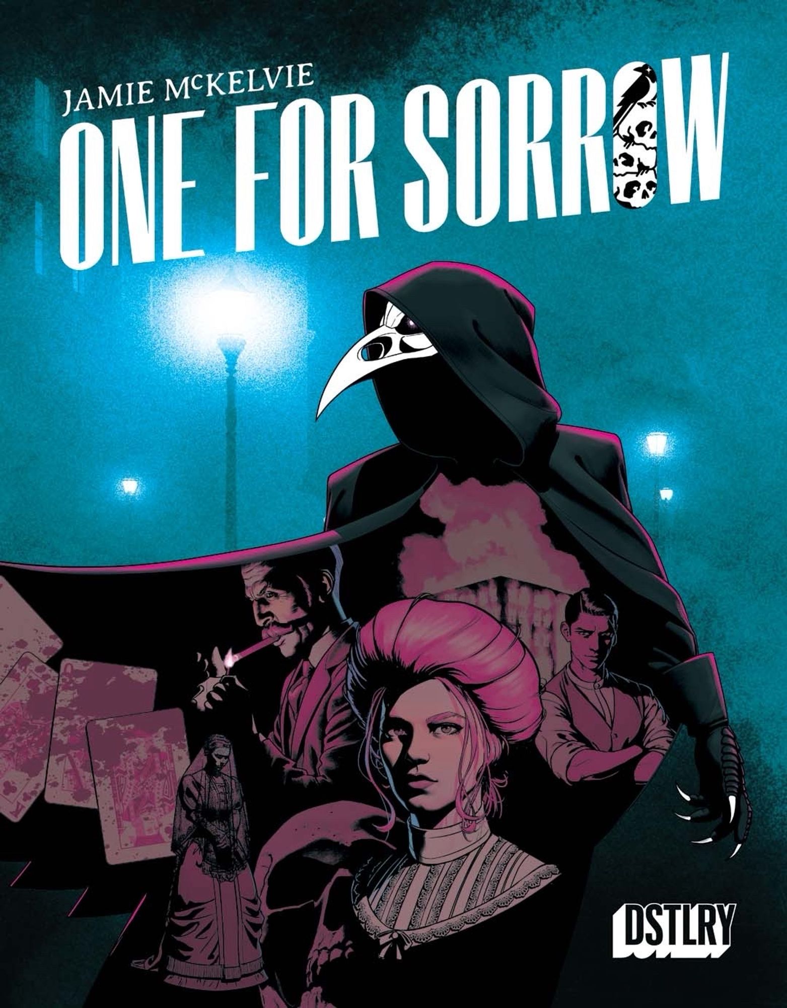 One For Sorrow issue one cover art by Jamie McKelvie