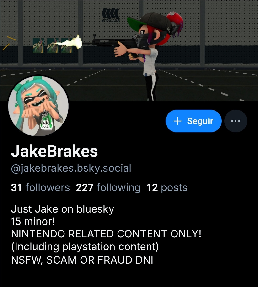 JakeBrakes account on Bluesky