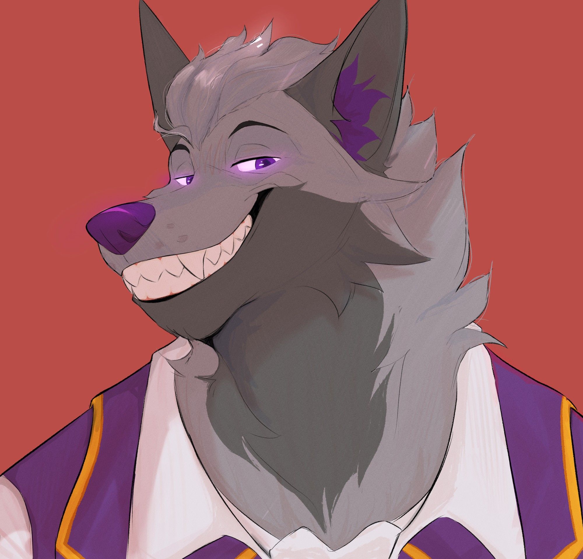 Icon Commission done for LTAlkou.
A grinding smile of a Villain, which hold a lot of charms as well.