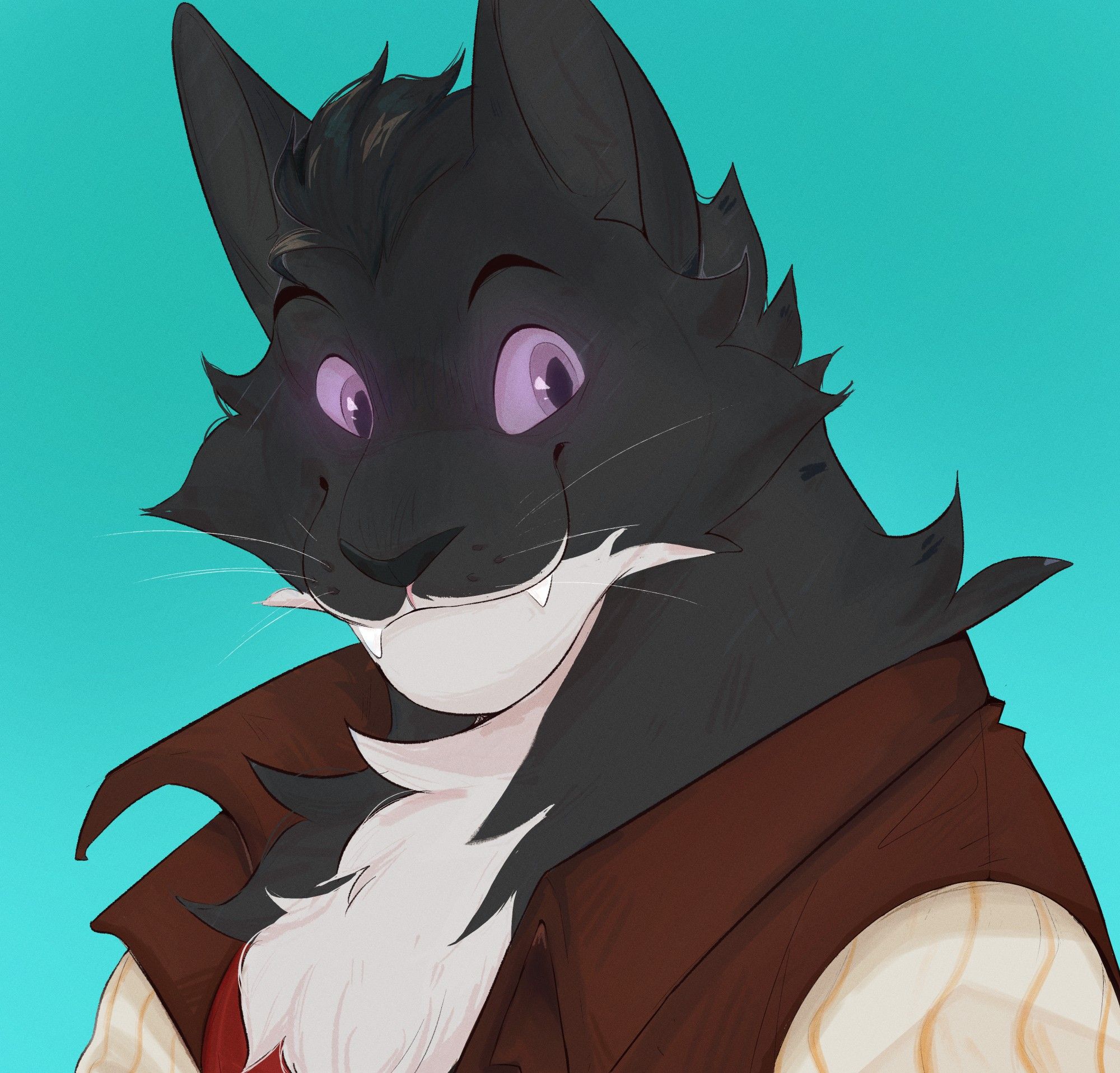 Icon Commission Done for Vinny
A musical bard cat.