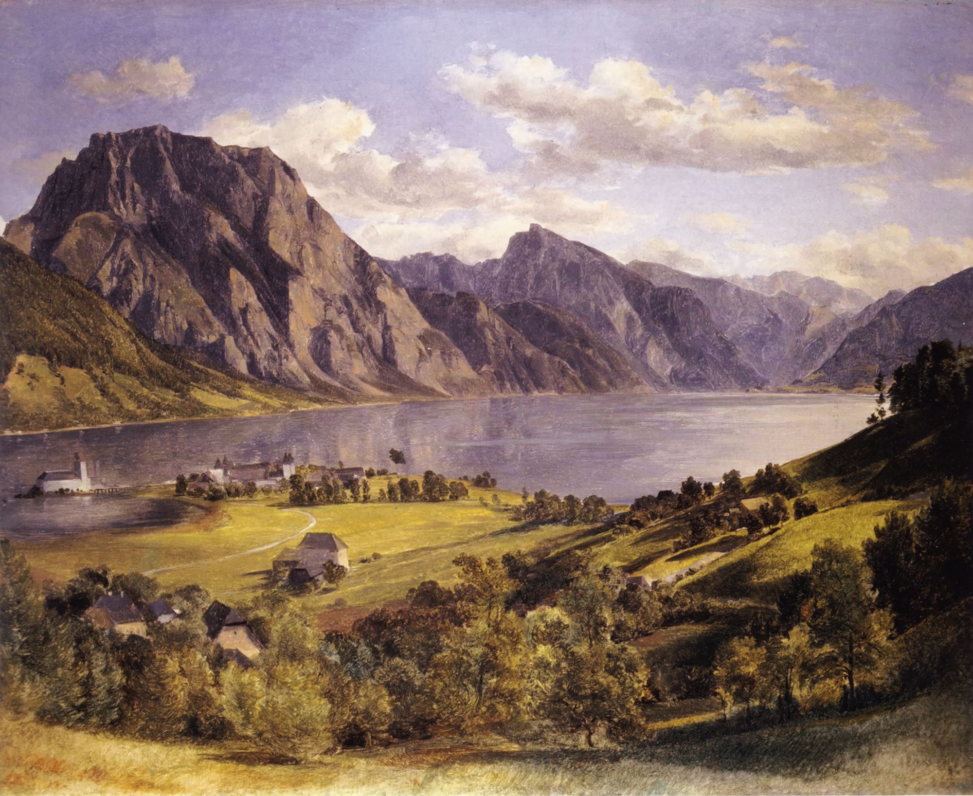 Traunsee with Orth-castle