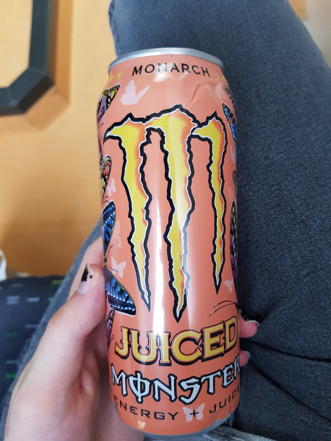 juiced monster energy monarch (the one with the butterflies