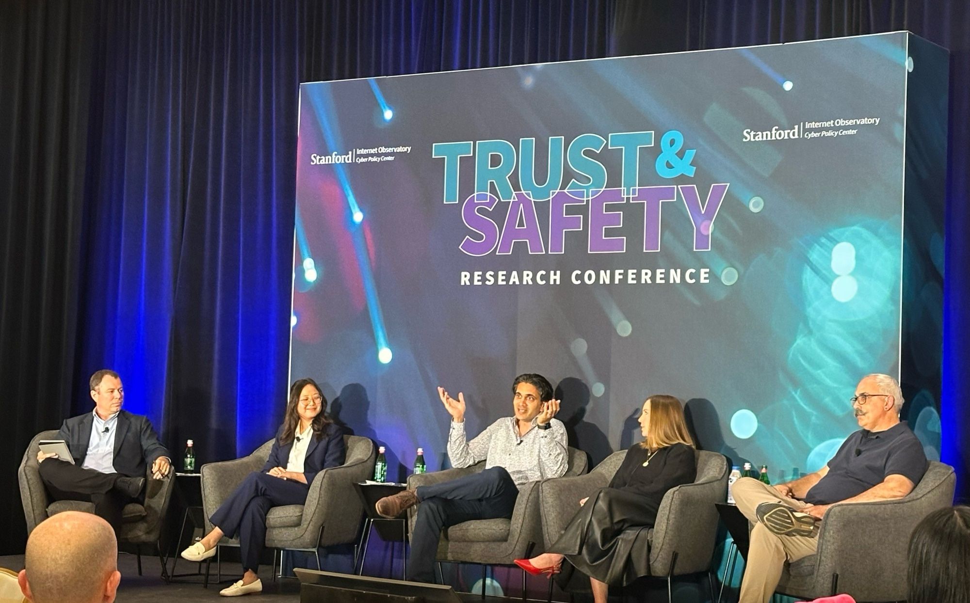 Panel discussion at the trust and safety research conference