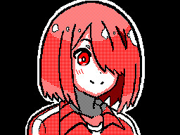 My first Drawing of Miyako on Flipnote Studio