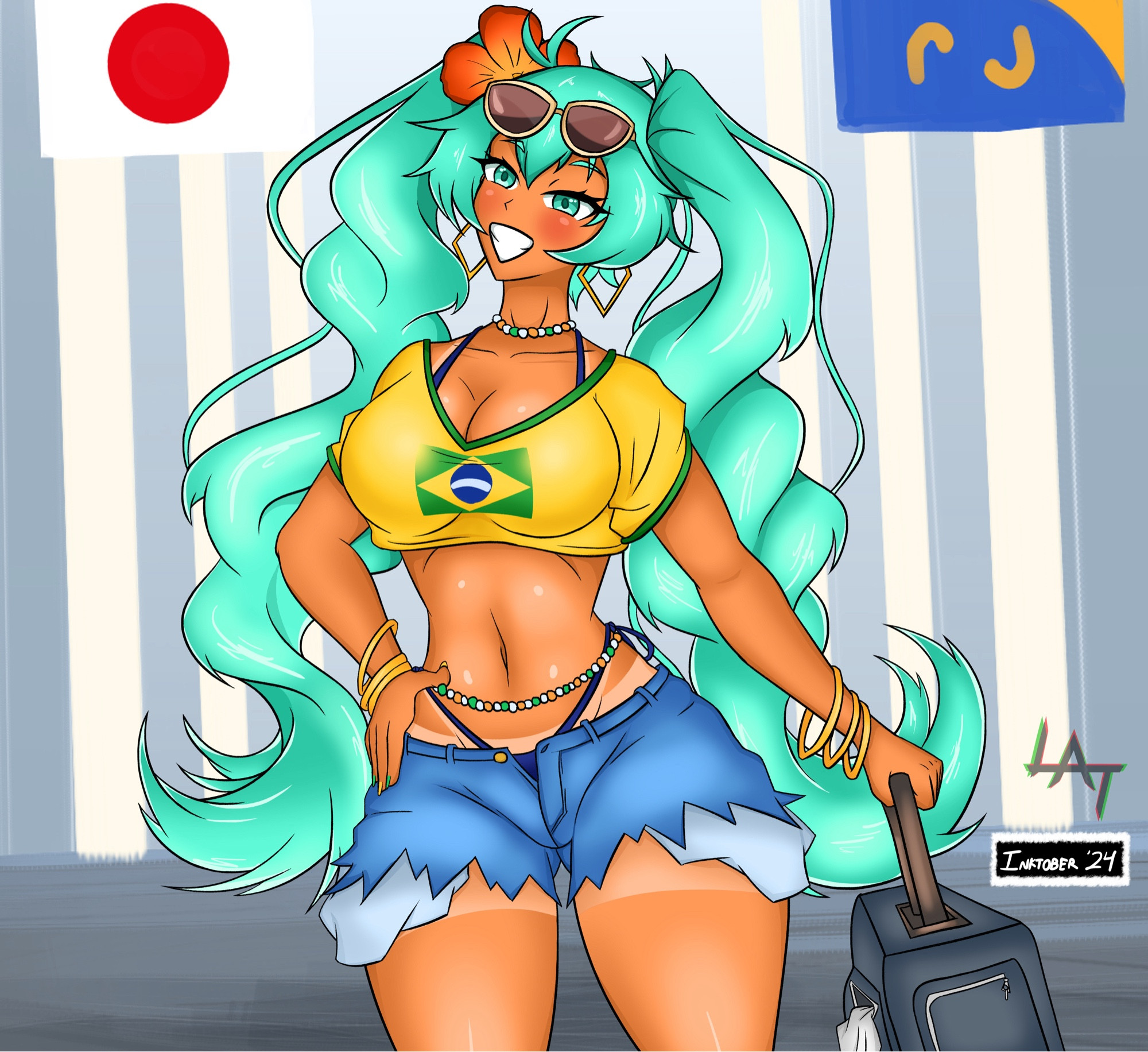 Brazilian Miku a.k.a. Hatsune Miku