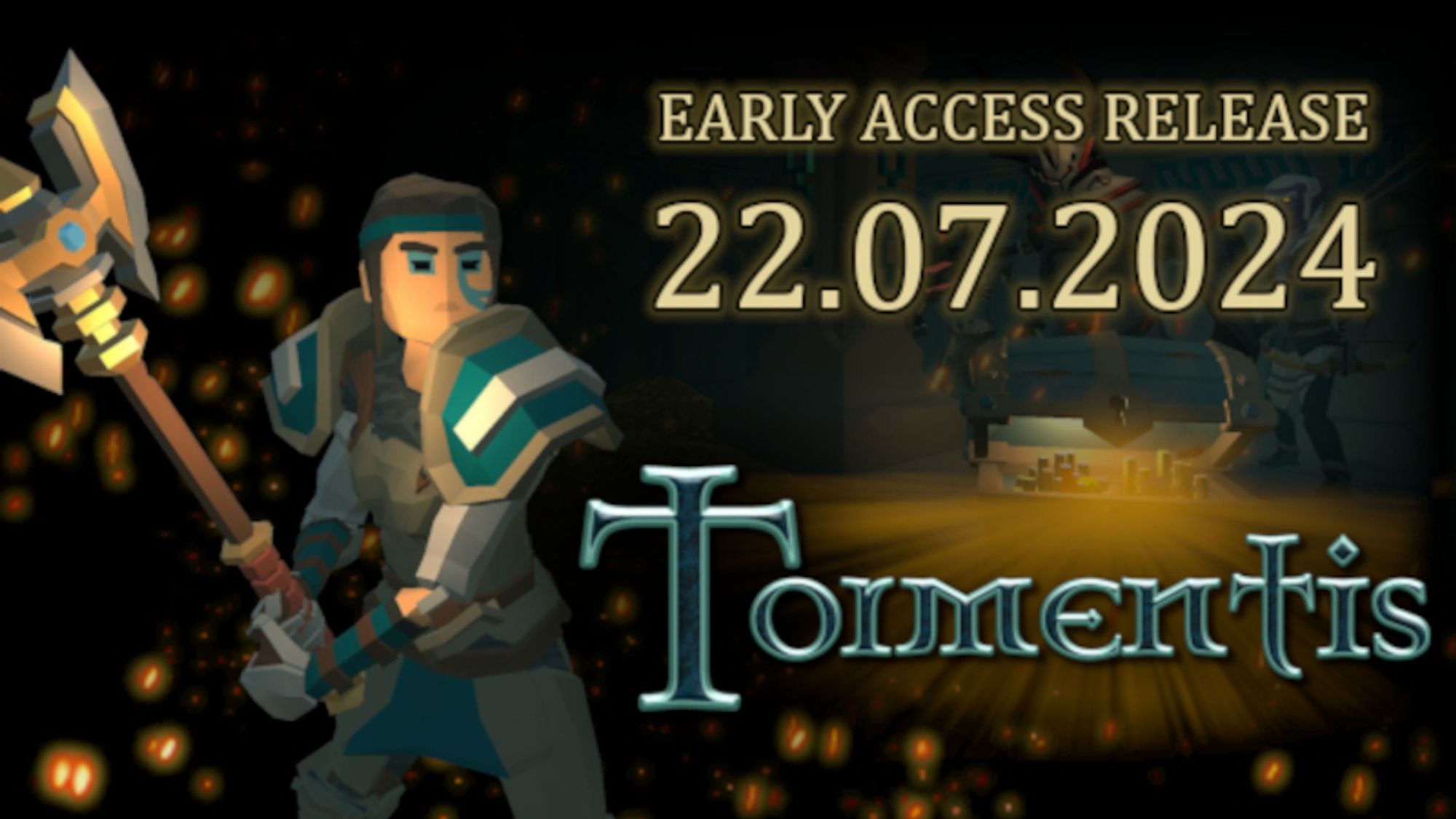 Tormentis Logo, Early Access Release on 22.07.2024