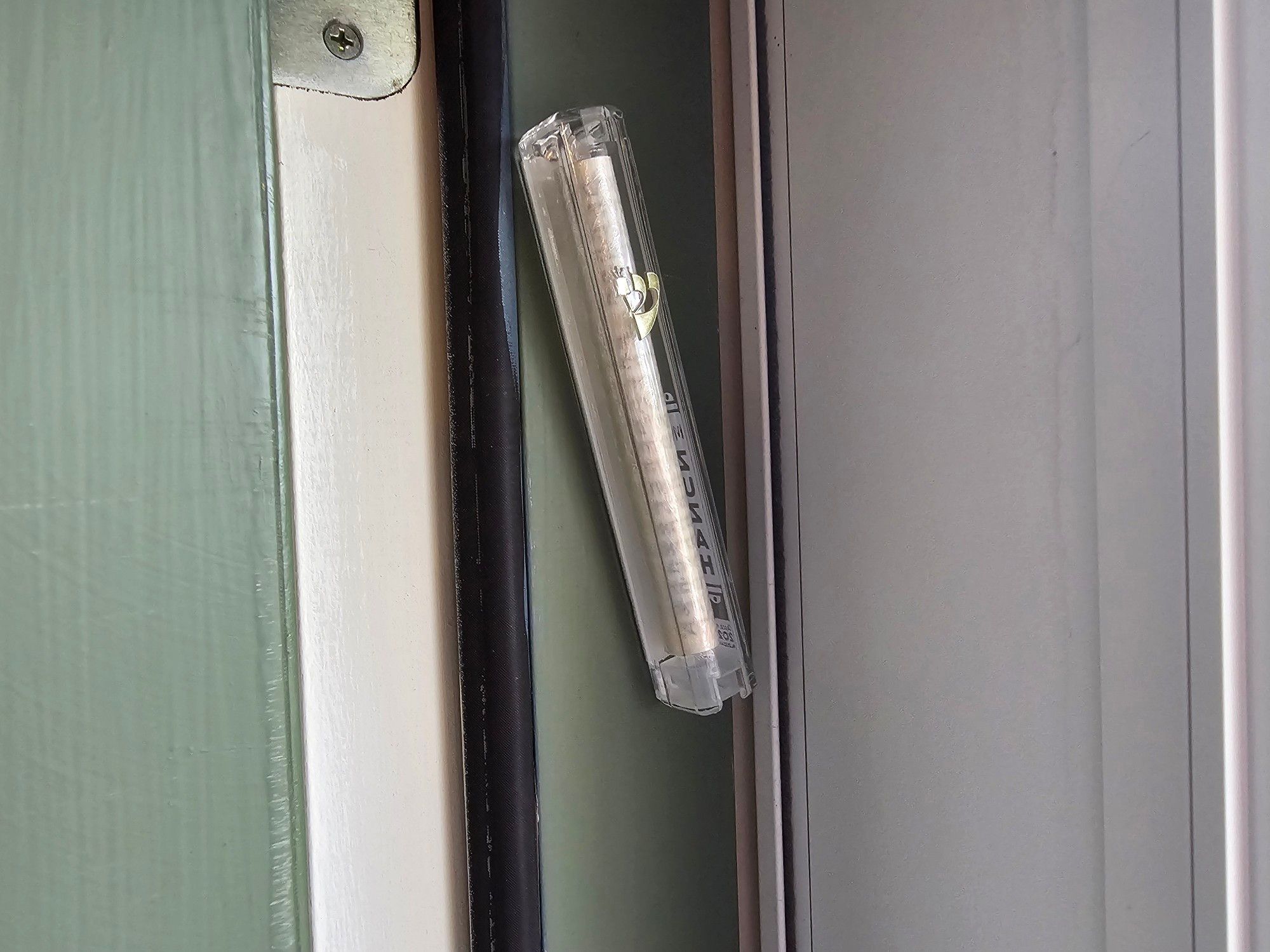 Our mezuzah