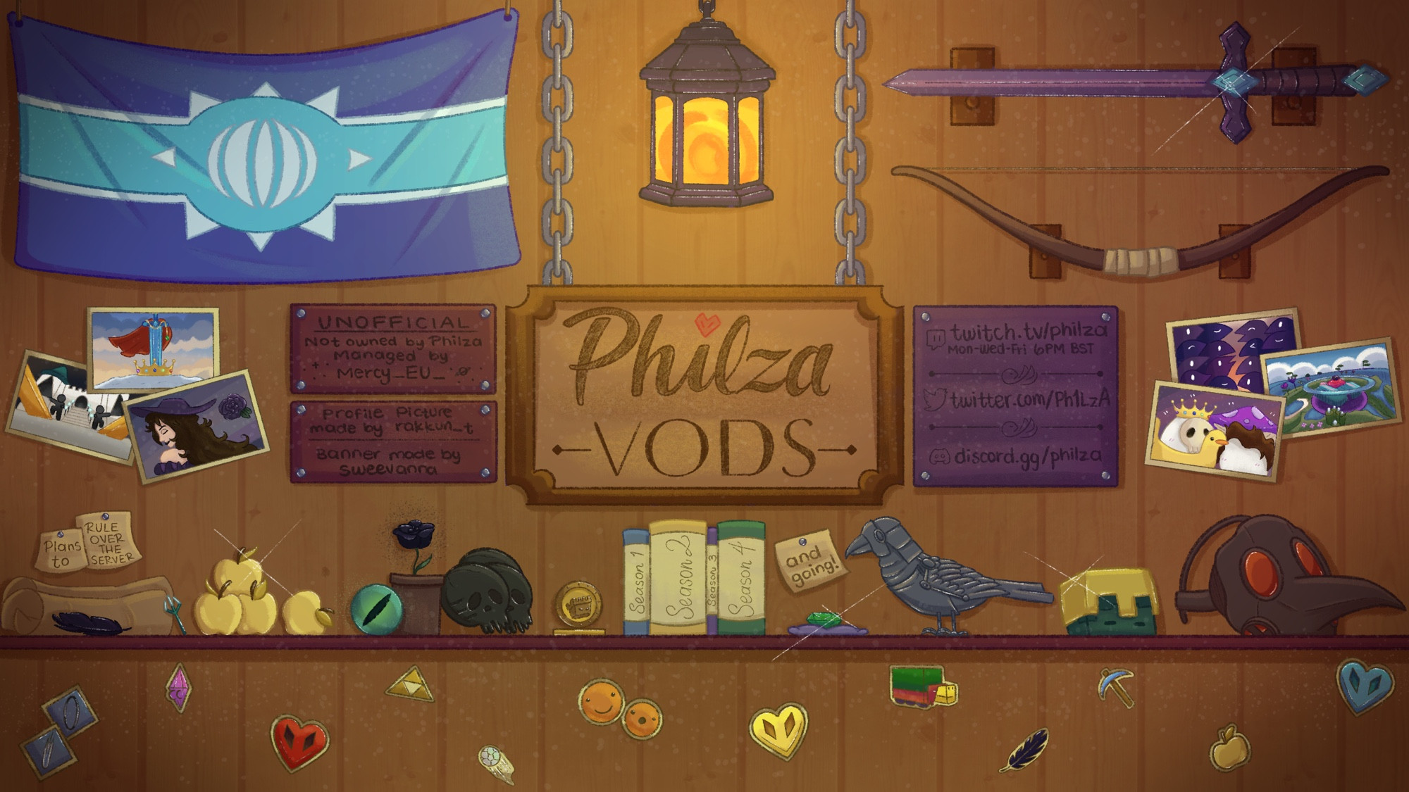 Philza VODS channel banner!