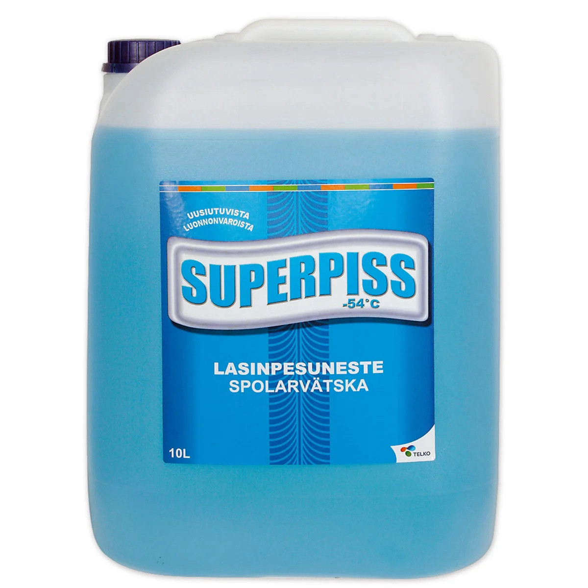 “SUPERPISS” brand windshield washer fluid