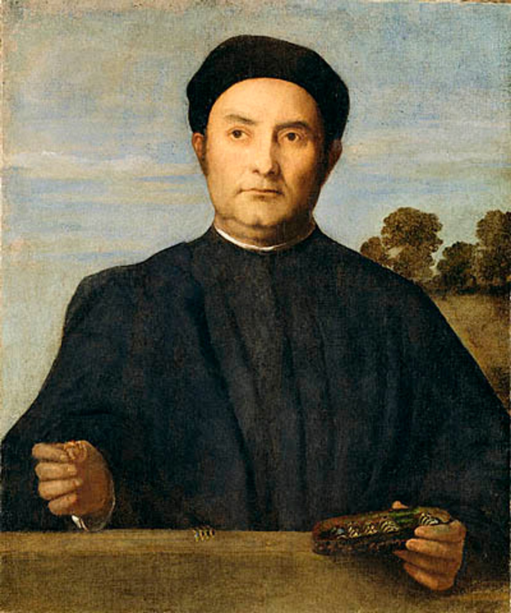 Portrait of a Jeweler, Possibly Giovanni Pietro Crivelli