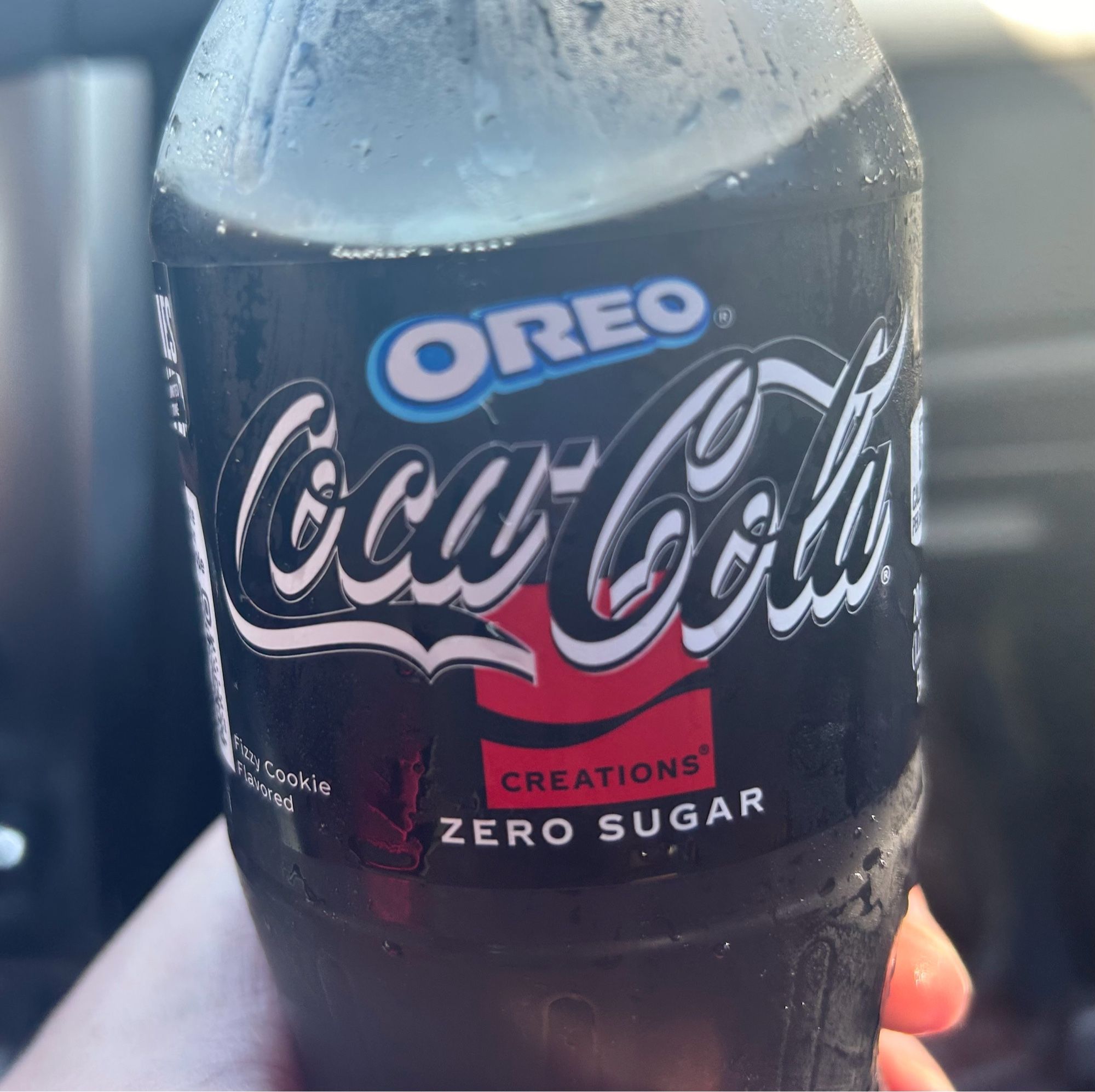 Oreo flavored Coke Zero for some reason (why did I buy this? I don’t value my money or life.)