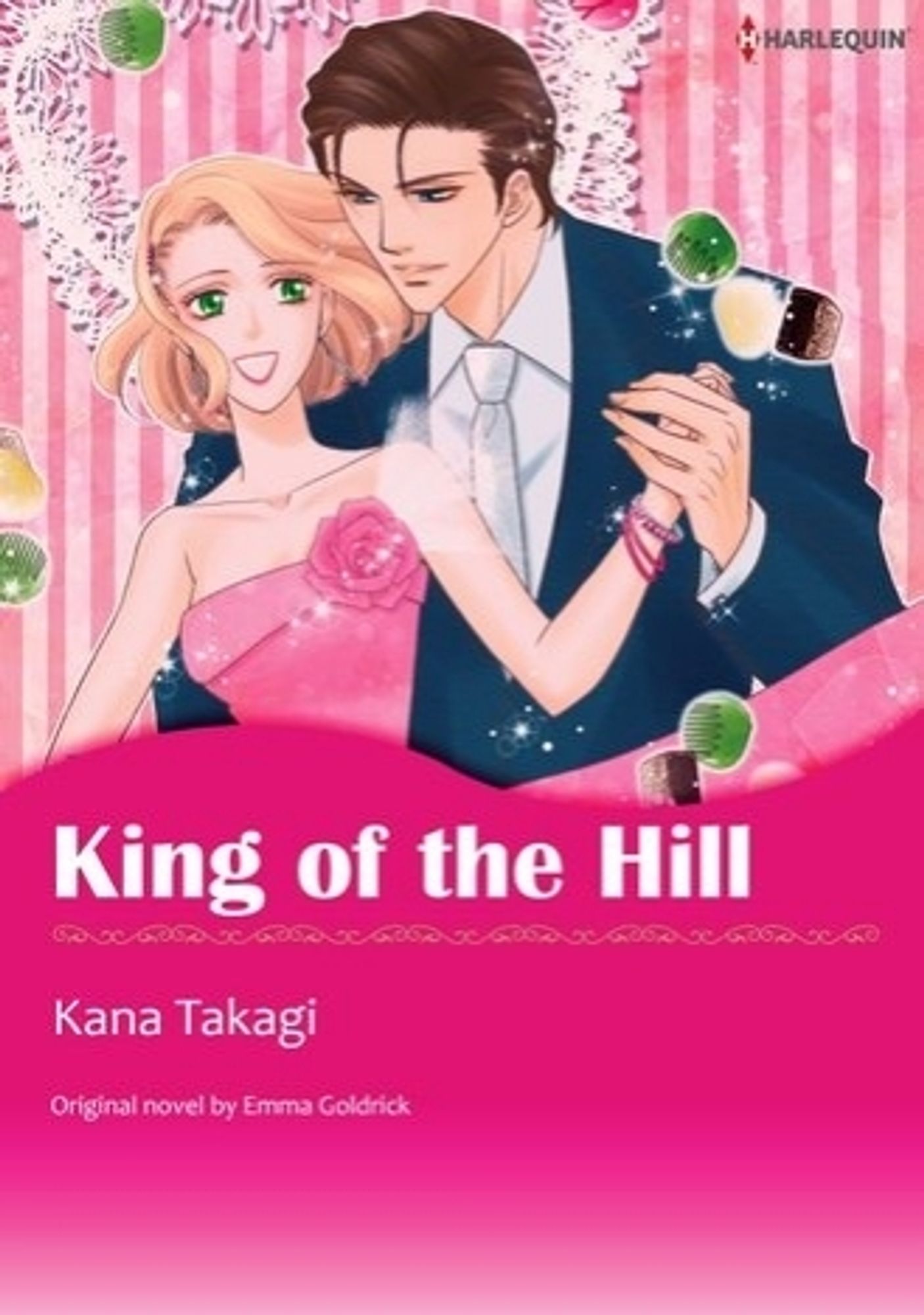 Cover of King of the Hill by Kana Takagi, adaptation of the novel by Emma Goldrick'

Rather than the cover of an adaptation of the cartoon by Mike Judge, Greg Daniels & Co.