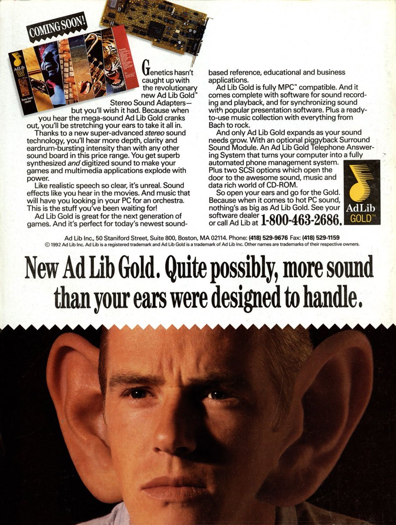 Ad Lib Gold sound card