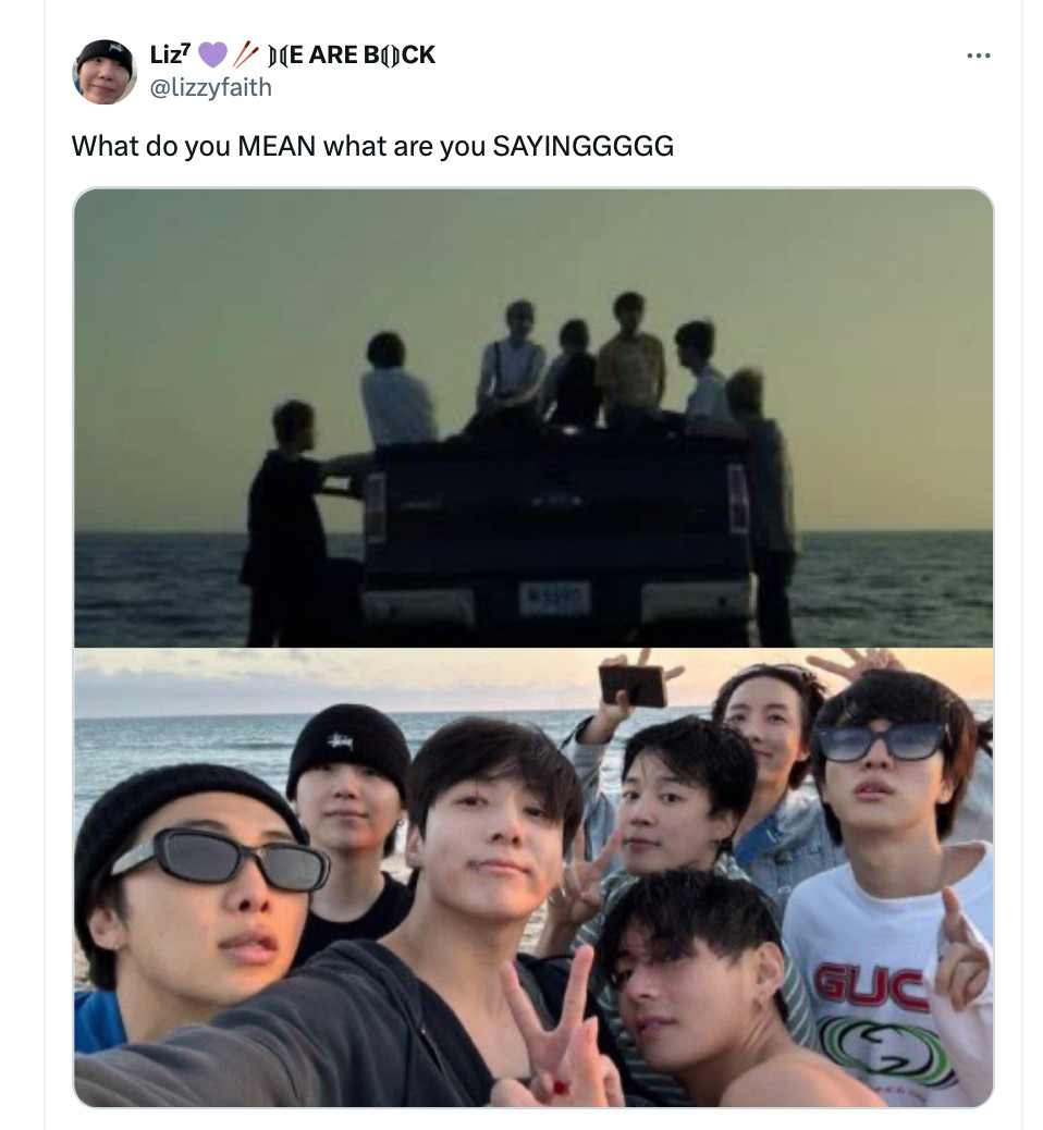 BTS HINTING AT THEIR NEXT ALBUM! MAYBE! 