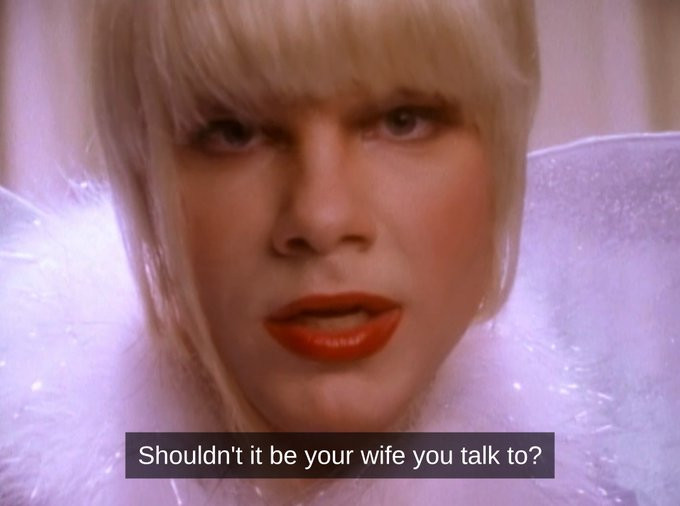 Kids in the Hall: Shouldn't it be your wife you talk to?