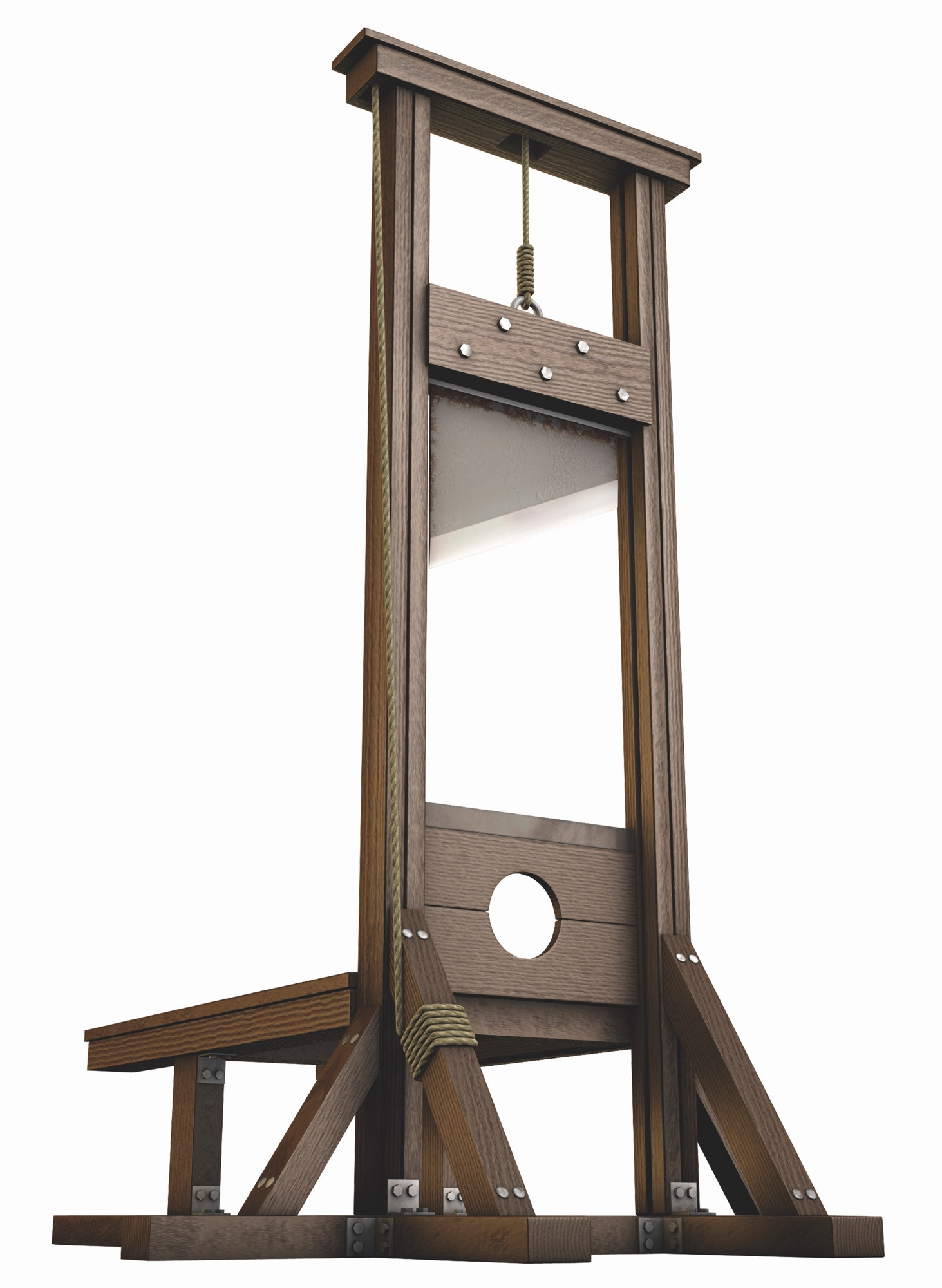 Poor sad, lonely guillotine. Nobody wants to play with him. Yet.