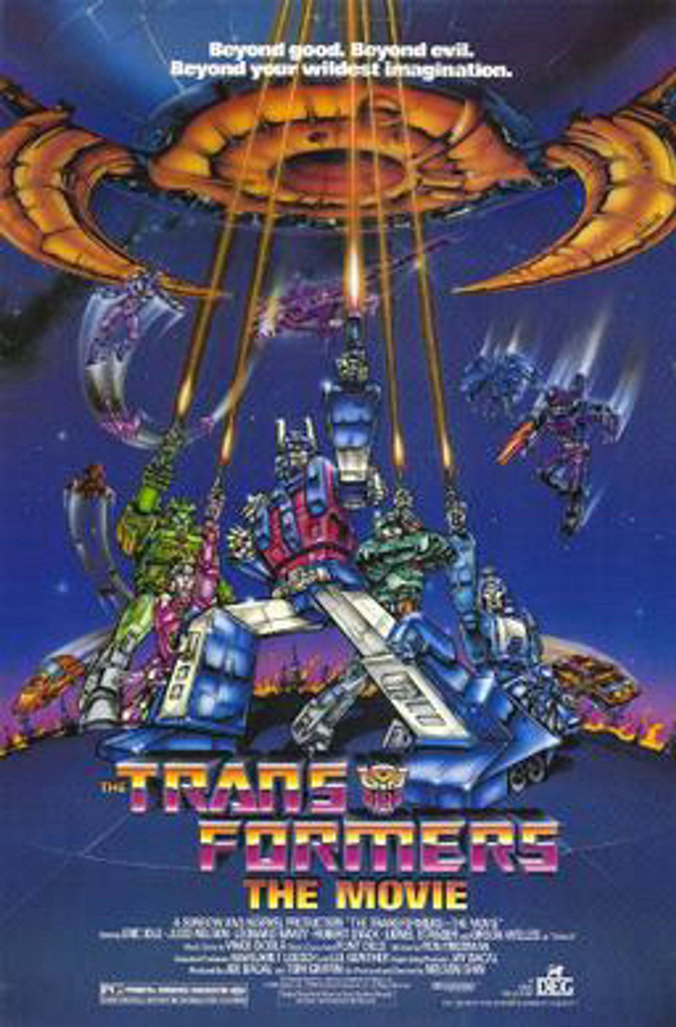 Poster for Transformers: The Movie (1984)