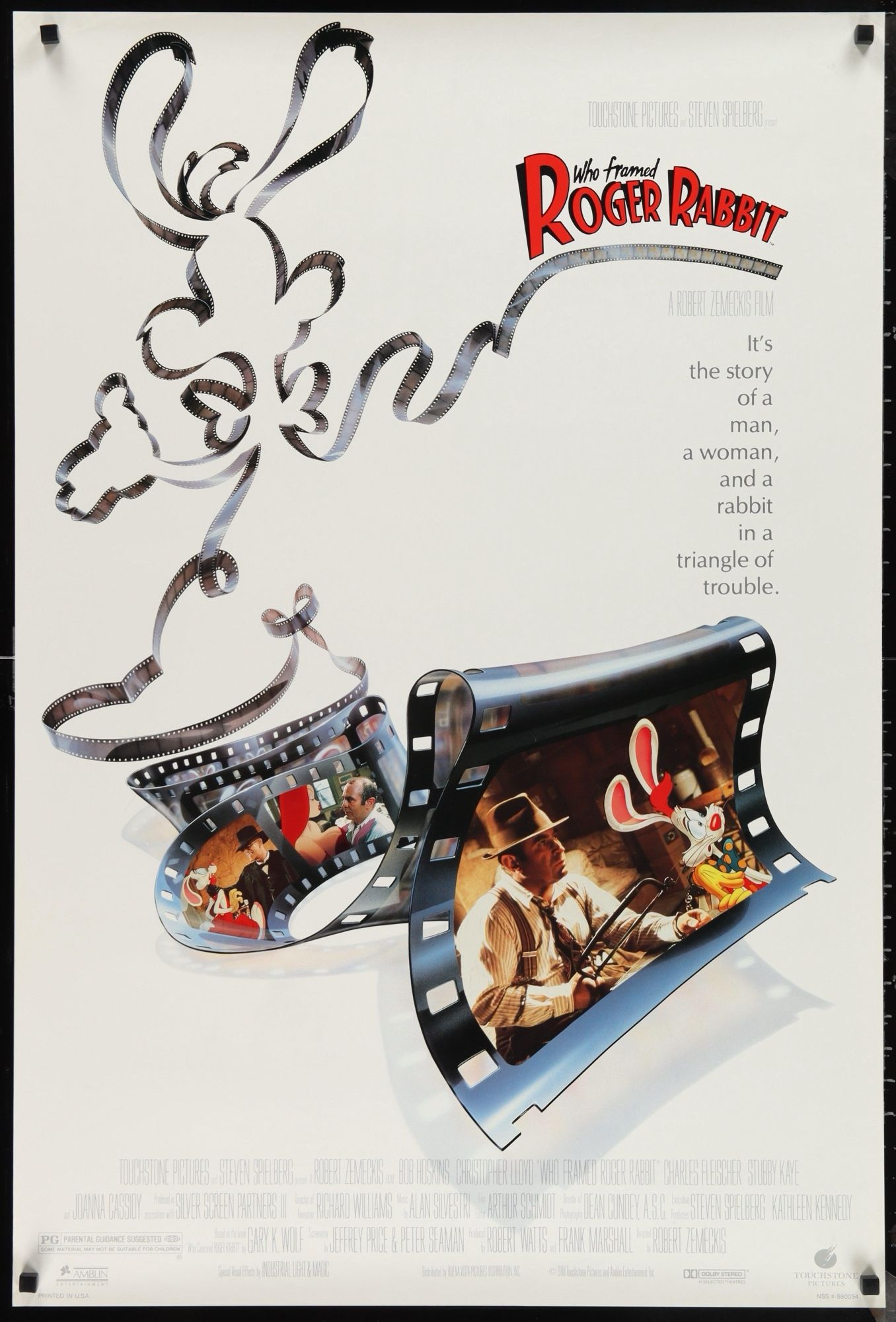 Poster for Who Framed Roger Rabbit