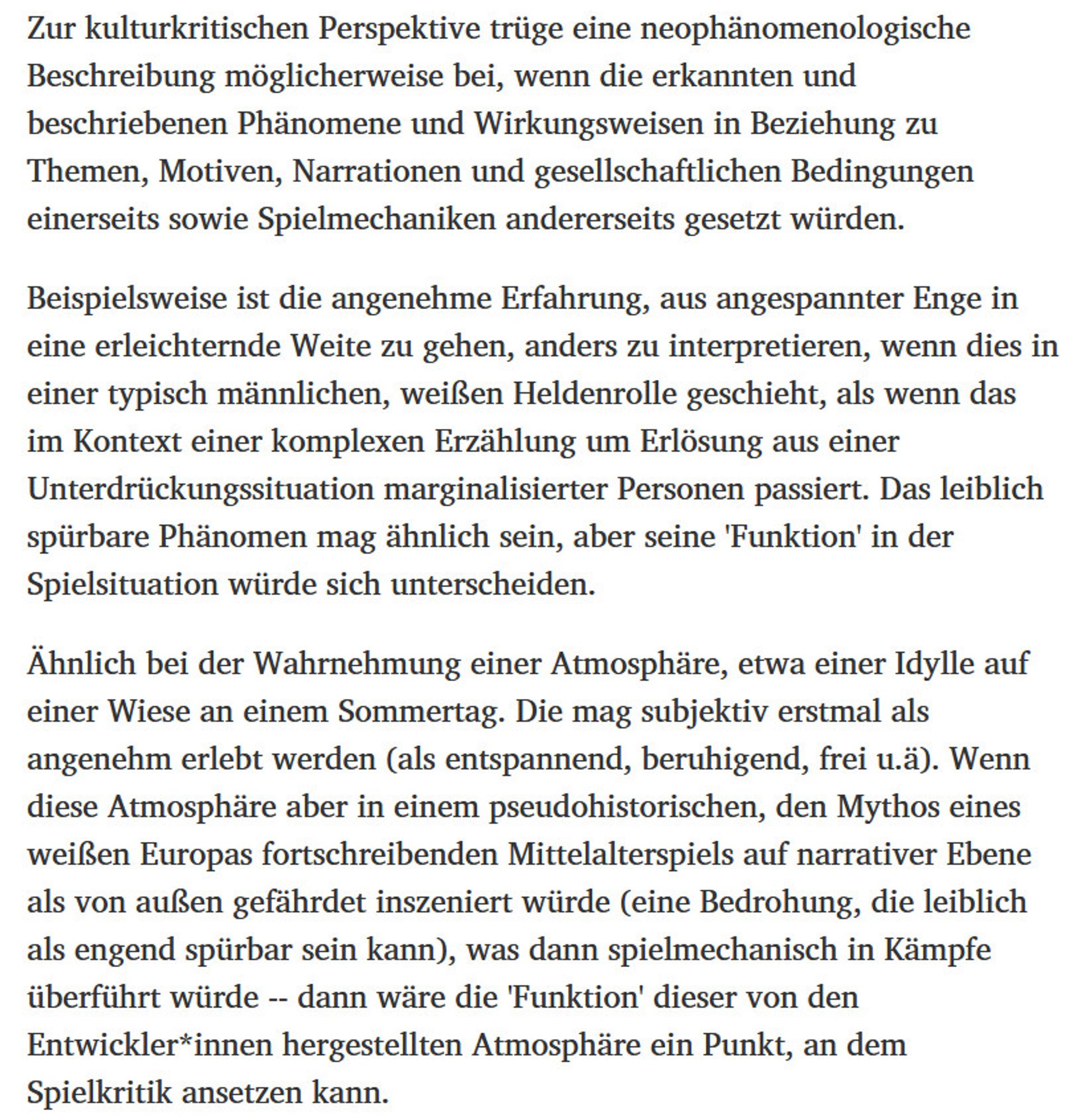 Screenshot der Internetseite https://ueberstrom.net/forschung/spiele-neophaenomenologie.html

Der im Screenshot sichtbare Text steht unter o.g. Link, in Abschnitt 4.2.