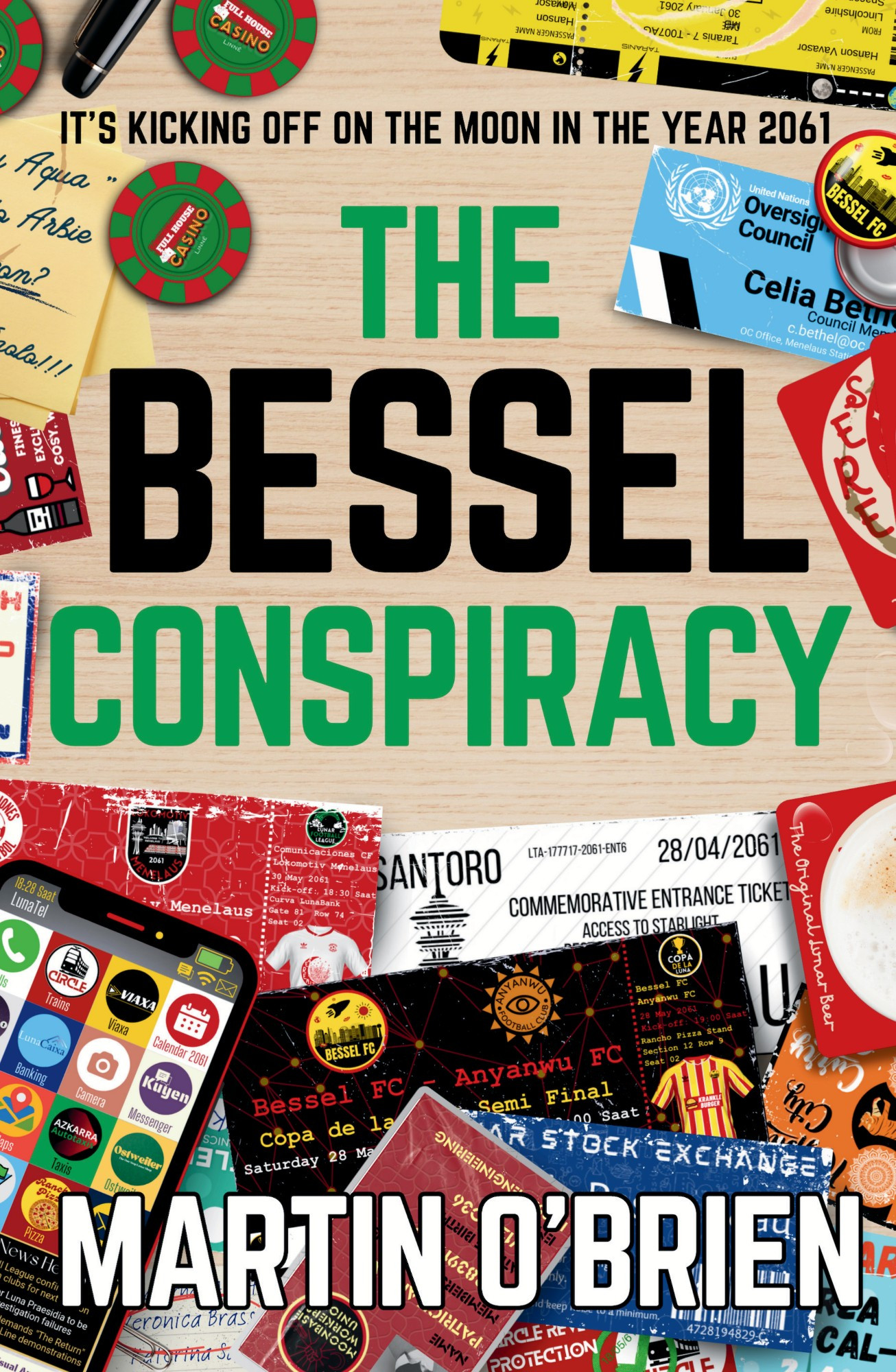 Front cover of The Bessel Conspiracy by Martin O'Brien.