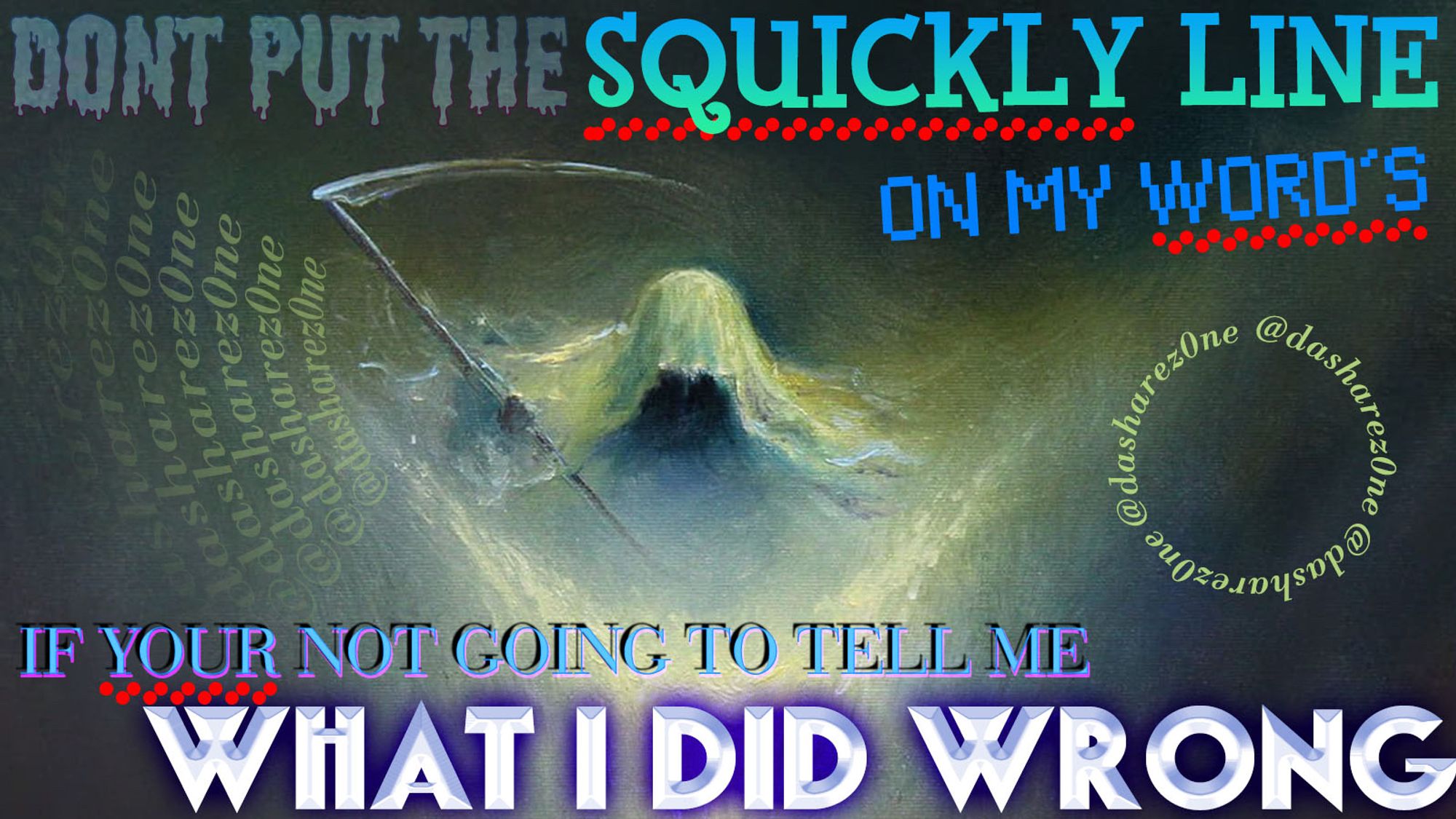 A DEFEETED SKELOTON TRYEN TO TYPE THERE THOUGHTS INTO THERE COMPUTER AND IT WONT STOP PUTTING THE SQUICKLY LINE EVERY WHERE!!!! IF YOU KNOW WHAT I DID THEN TELL ME WHAT ITS SUPPOSE TO BE!!! CONSITERING THE COMPUTER IS OFTEN OUR ONLEY SOURCE OF JOY IN A WORLD OF SHITY FOOD SHITY WORK SHITY TV AND SHITY PEOPLE IT SOULD BE LESS OF A FOUL MACHINE AND MORE OF A DIVINE ANGLE LIFTINE OUR SOUL'S UP INTO A HIGHER STATE!!! OR IT SOULD AT LEAST NOT CHARGE US SUSCRIPTIONS FOR OUR FUCKEN APPS!!!! AND DA TEXT SAYS "DONT PUT THE SQUICKLEY LINE ON MY WORDS IF YOUR NOT GOING TO TELL ME WHAT I DID WRONT - DASHARE.ZONE ADMIN