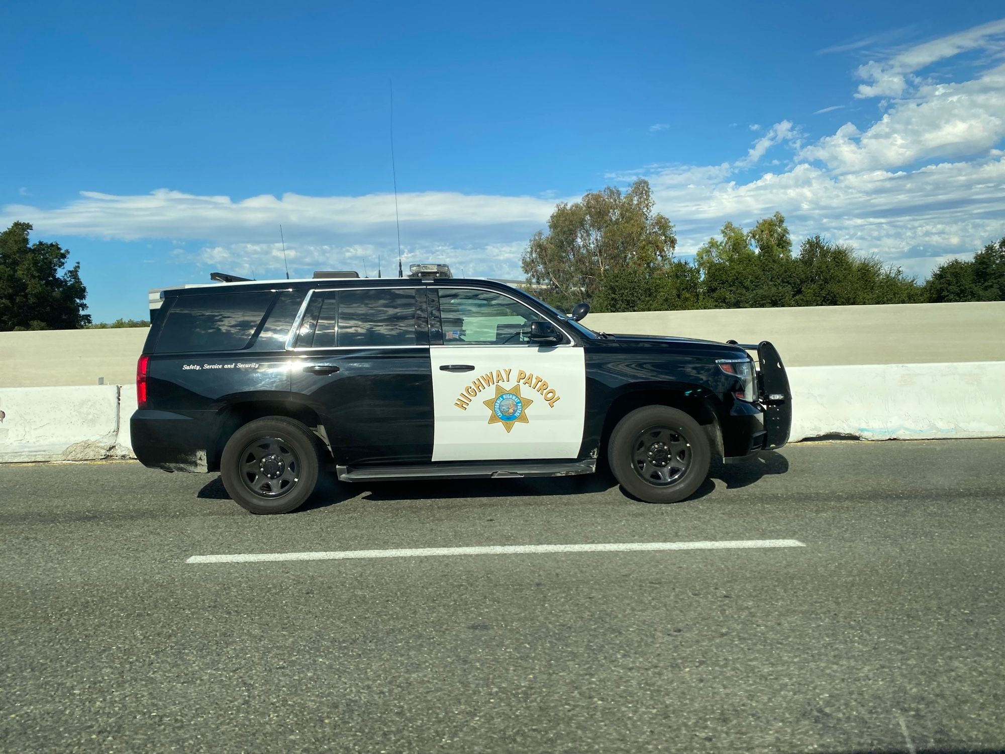 Highway patrol suv