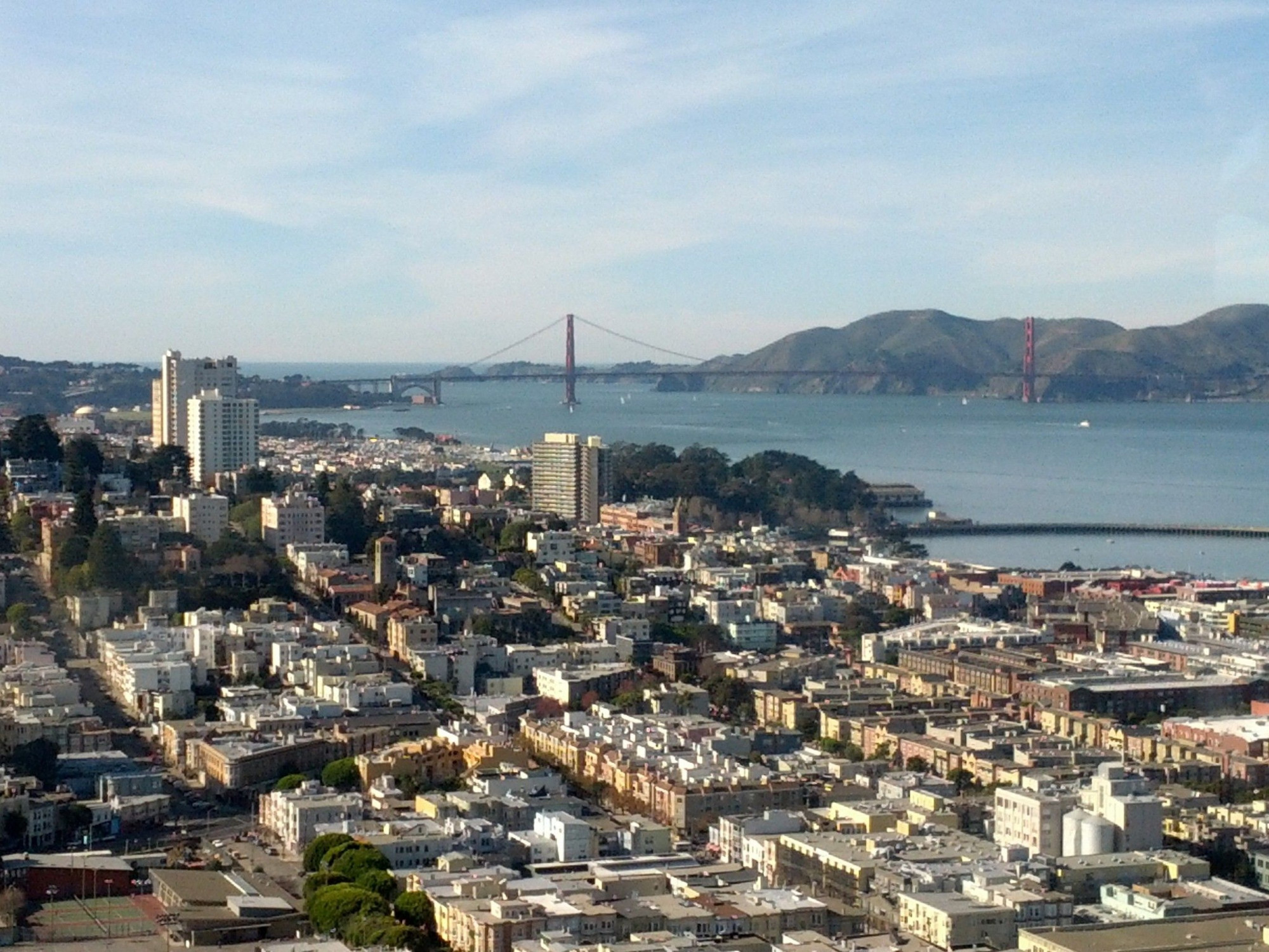 Golden Gate bridge, circa 2012