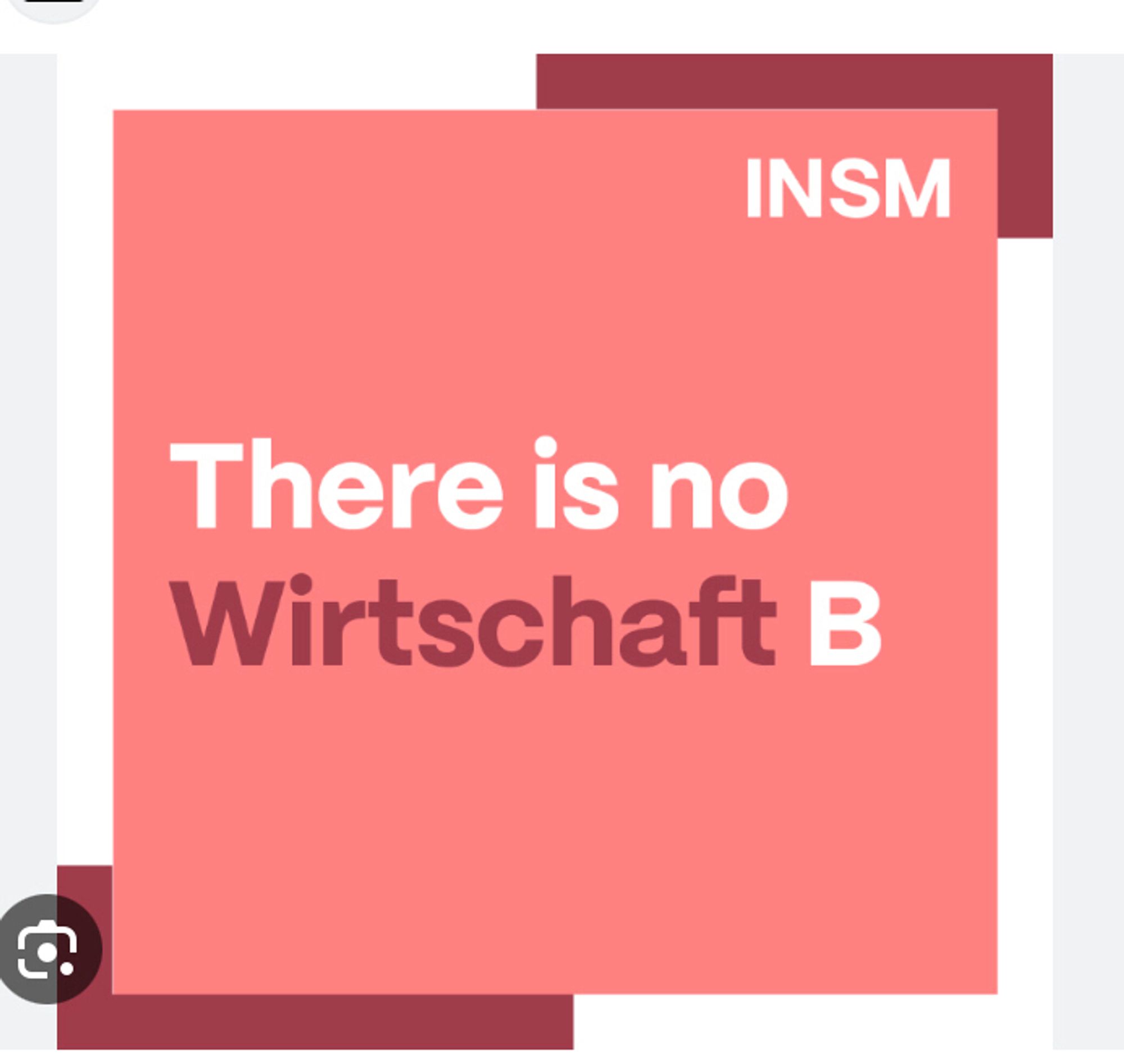 Pink Meme: there is no Wirtschaft B