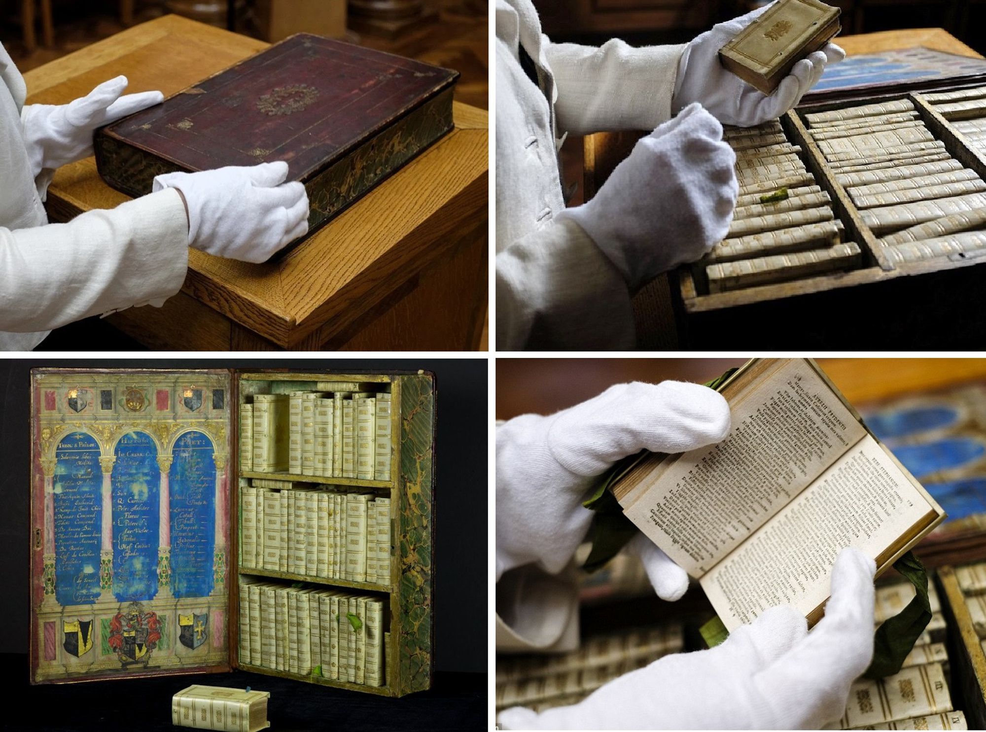 Il n'en existe que quatre exemplaires au monde.

Elles sont maintenant conservées à la British Library, à la Huntington Library California et au Toledo Museum of Art Ohio.