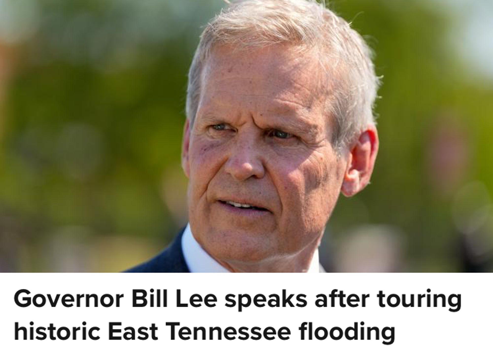 Governor Bill Lee, stankass 