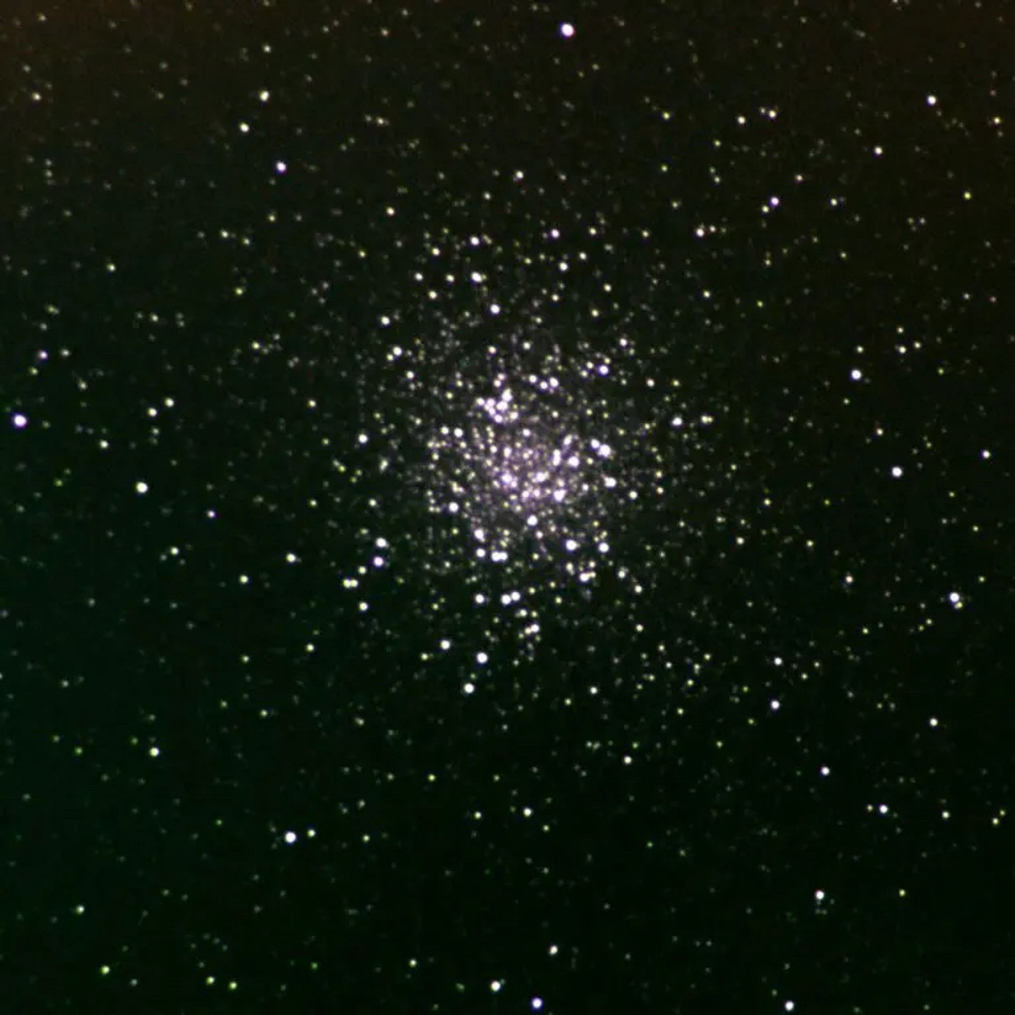 A globular cluster (lots of stars clustered together)