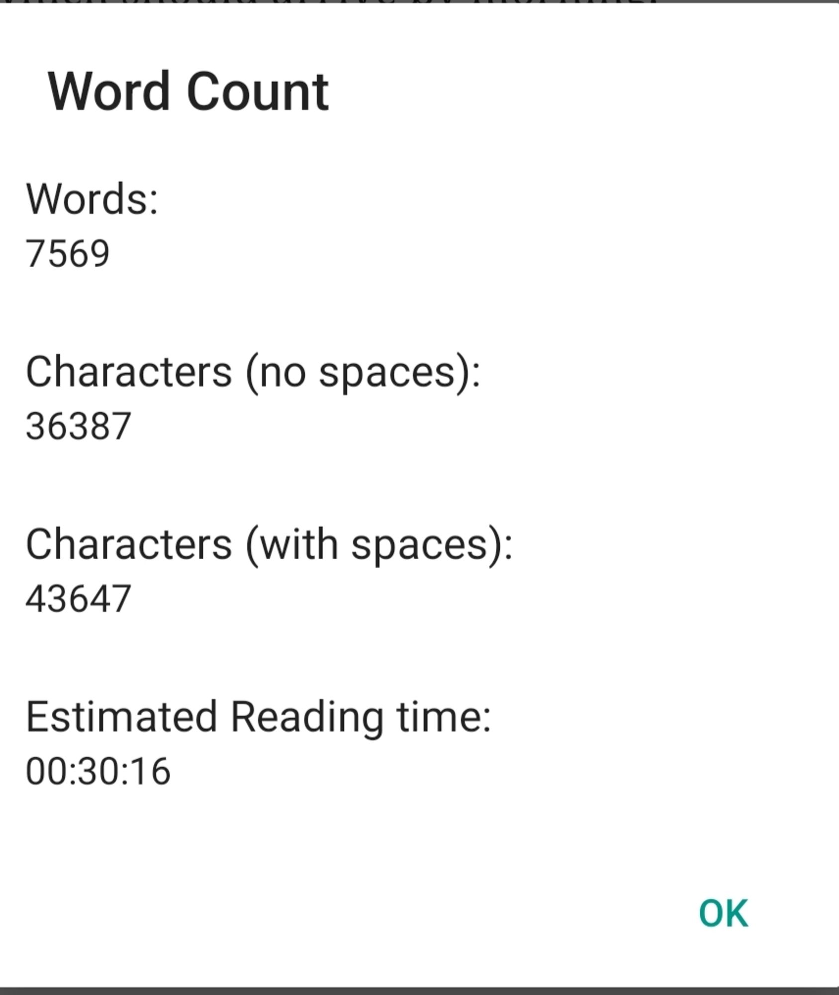 Word count: 7,569, characters without spaces: 36,387, characters with spaces: 43,647, estimated reading time: 30 minutes 16 seconds