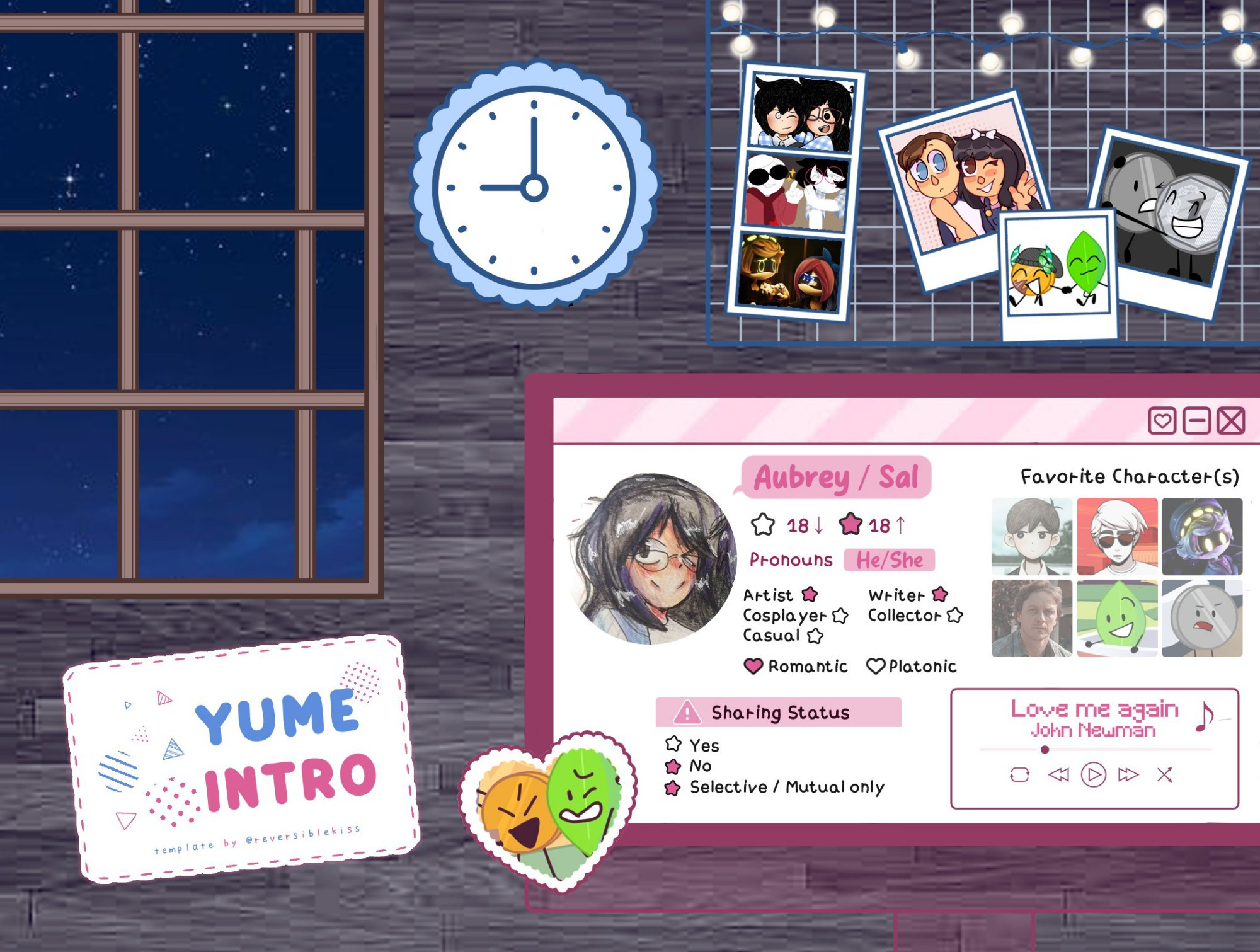 Yumeintro from abipolarone, made by @reversiblekiss (twt)!