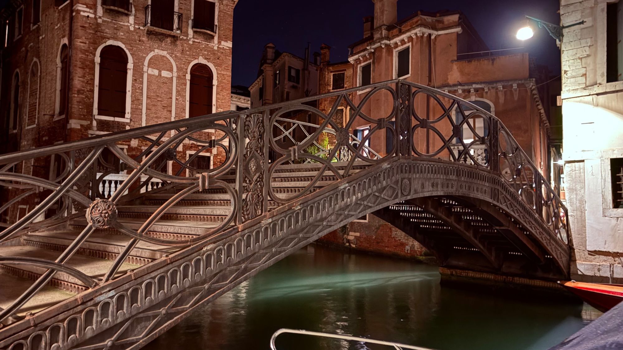 夜のPonte dei Conzafelzi