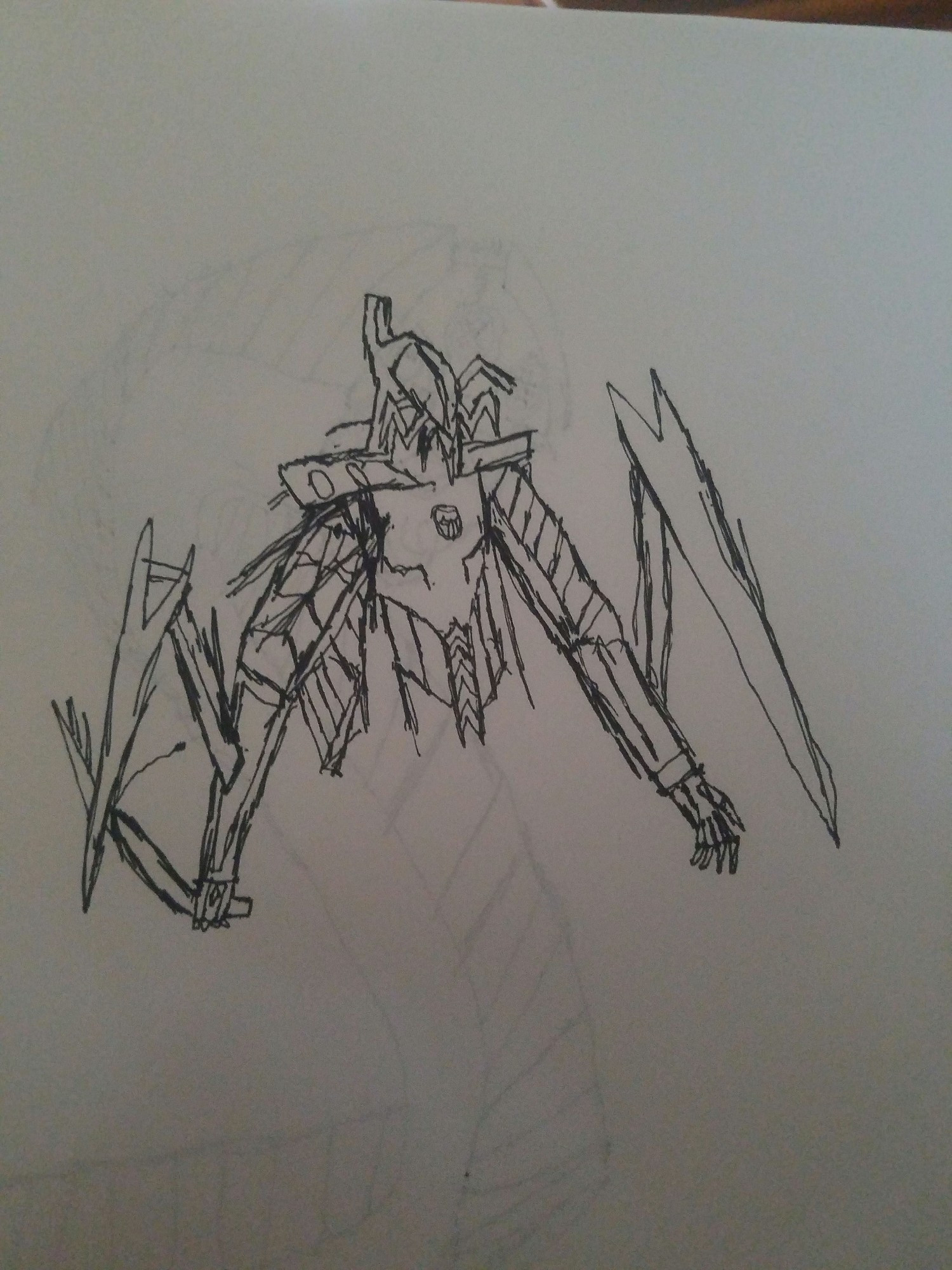 eviserant mantis aspect warriors are the choseb headhunters of Shray Hano, their bodies augmented, and their reflexes honed to be a creature of nimble grace